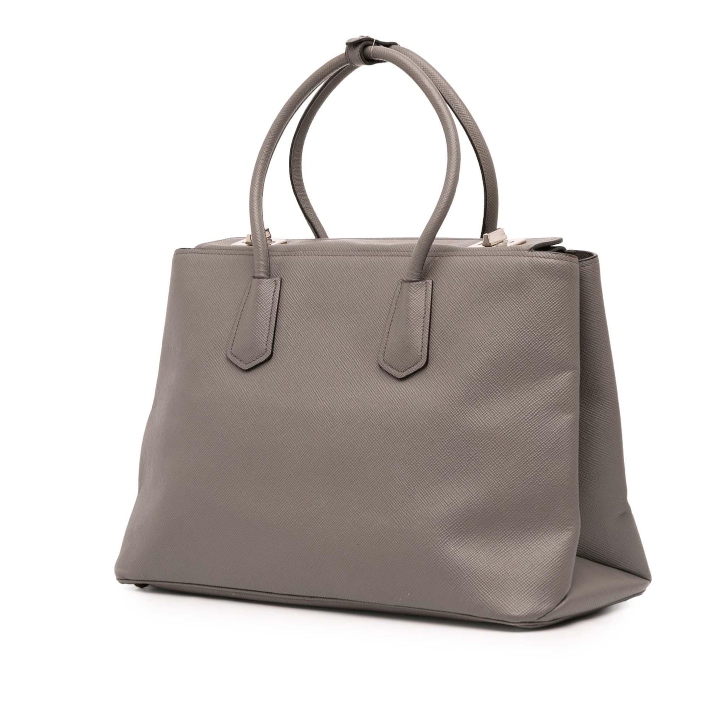 Prada Cuir Turnlock Twin Satchel Saffiano Satchel Bag Twin Satchel 2