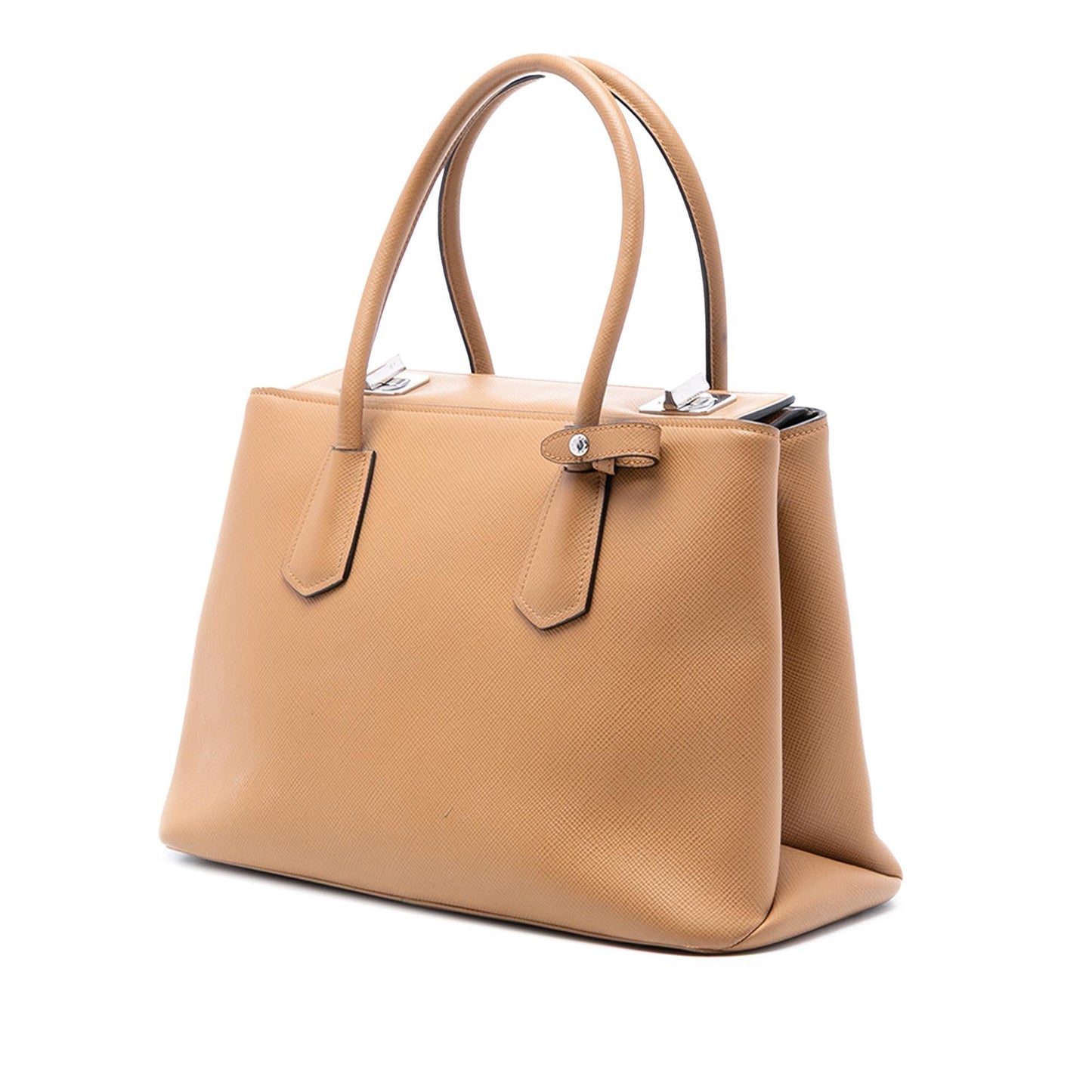 Prada Cuir Turnlock Twin Satchel Saffiano Satchel Bag Twin Satchel 5
