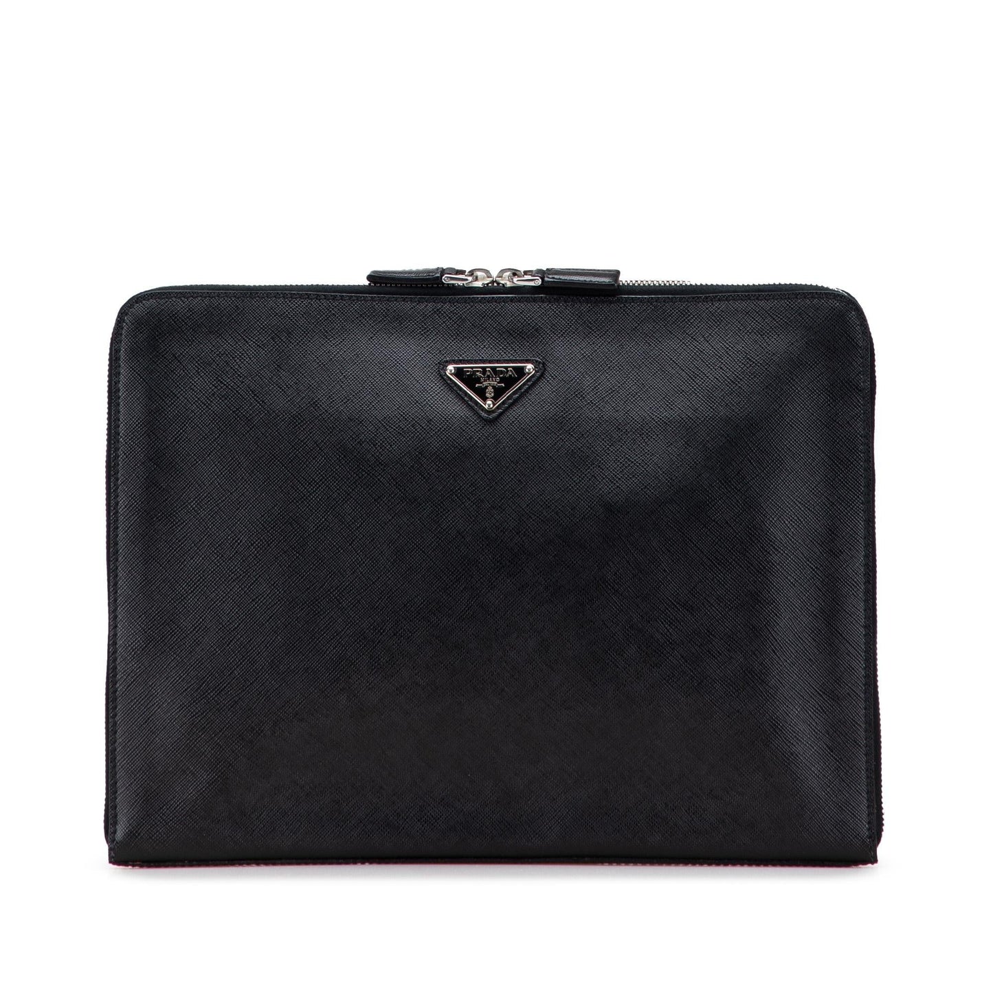 Prada Document Holder Clutch Bag Saffiano