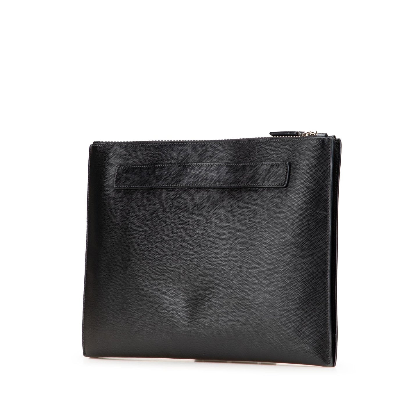 Prada Double Clutch Saffiano Zip Clutch Bag Zip Clutch 1