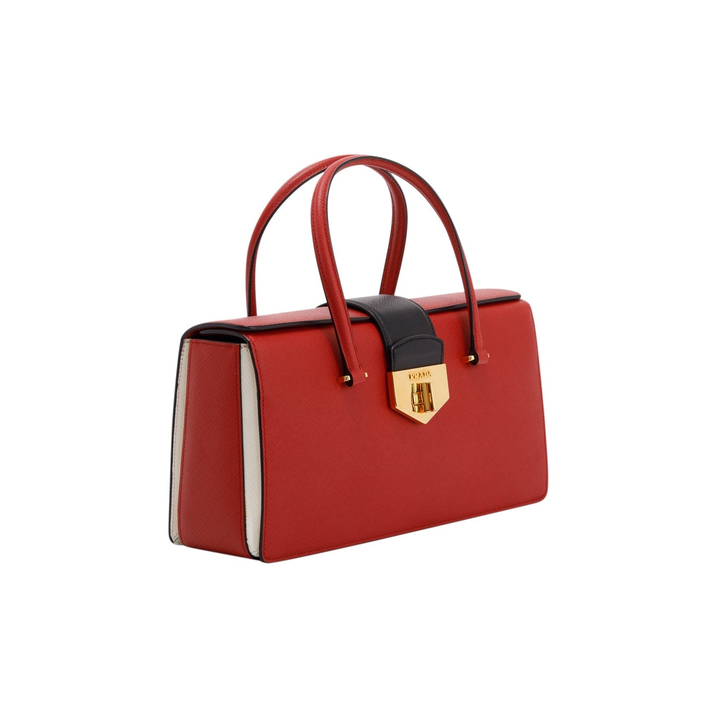 Prada Saffiano East West Tote Handbag Tote Bag