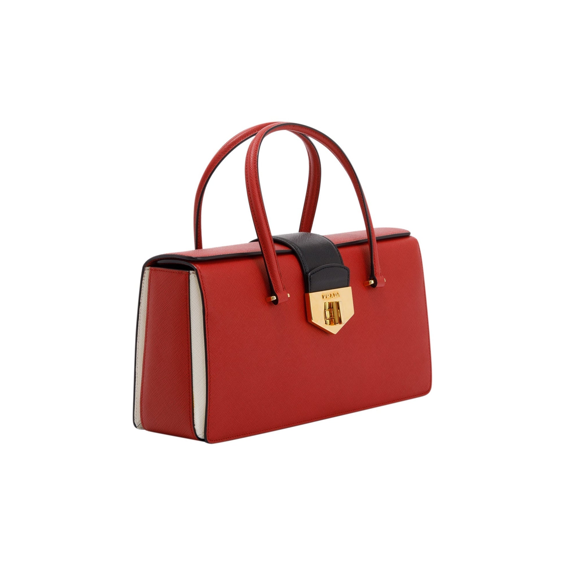 Prada Saffiano East West Tote Handbag Tote Bag