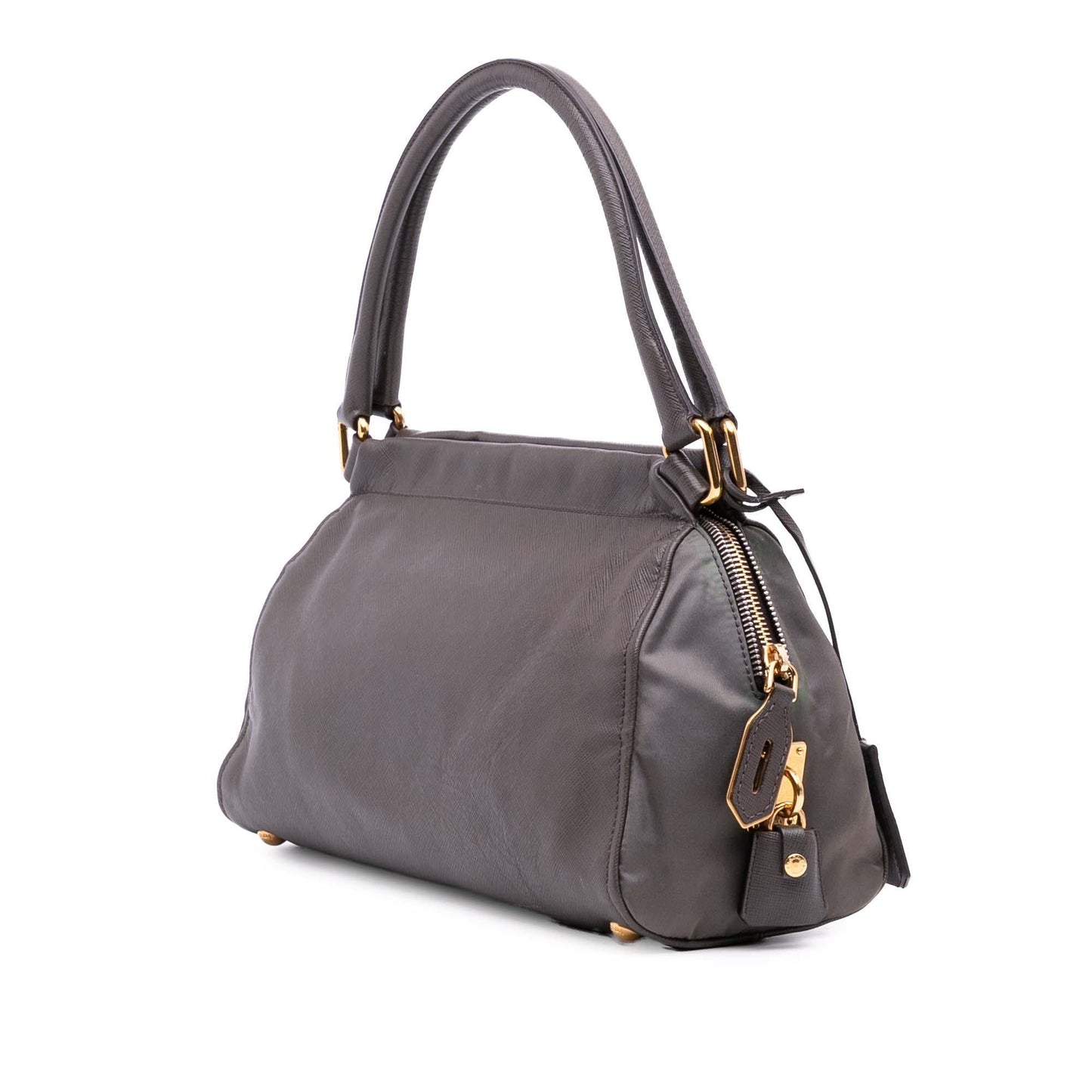 Prada Frame Handbag Saffiano Satchel Bag