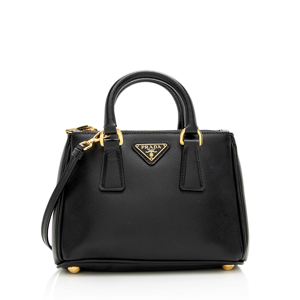 Prada Galleria Lux Bag Final Sale Shf Leather Saffiano Micro Satchel Bag
