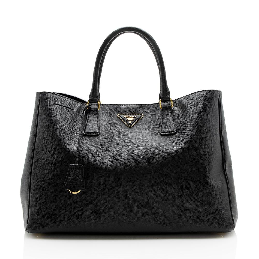 Prada Gardeners Tote Leather Saffiano Tote Bag Tote Shf 12813