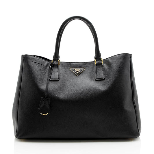 Prada Gardeners Tote Leather Saffiano Tote Bag Tote Shf 12813