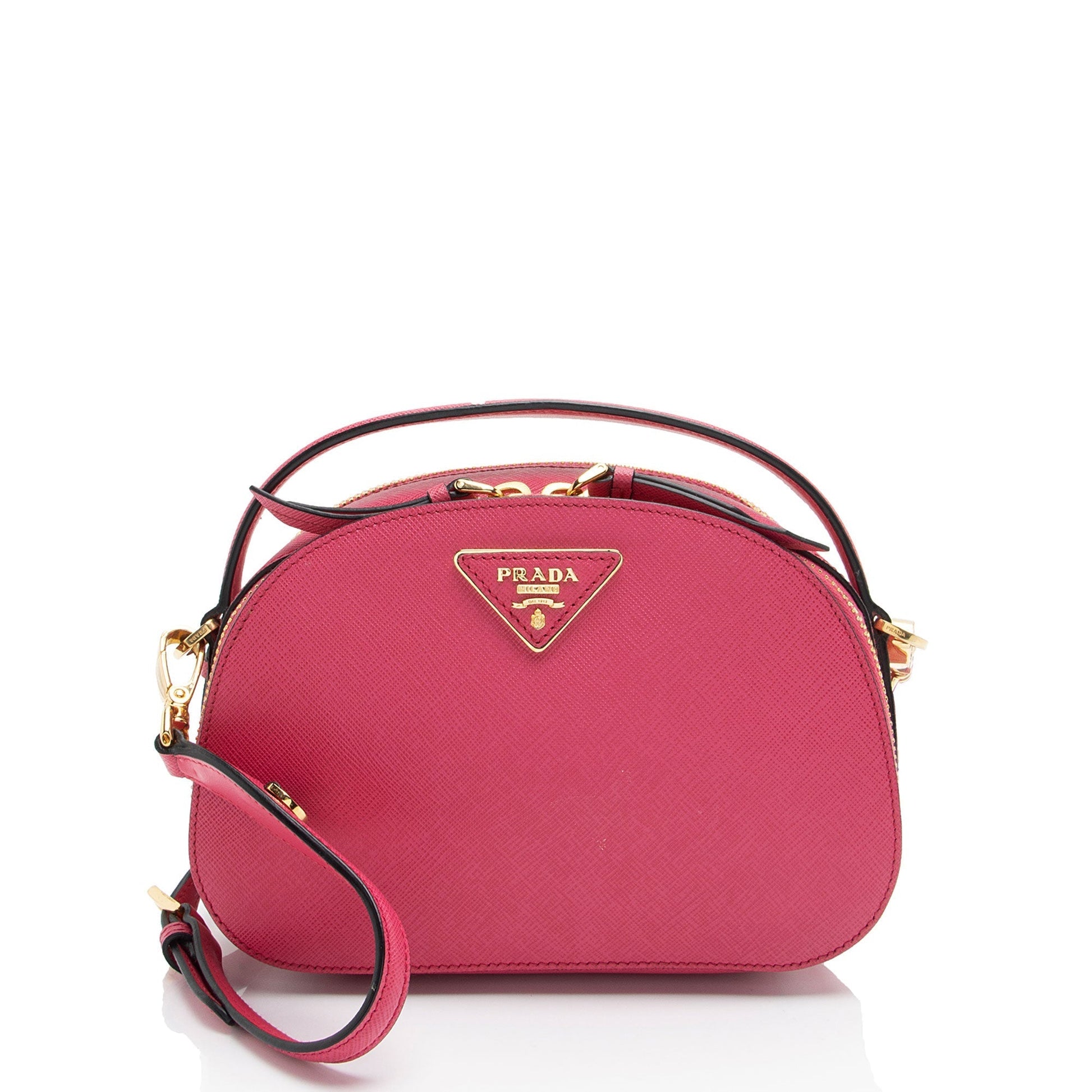 Prada Lux Odette Crossbody Saffiano Crossbody Bag