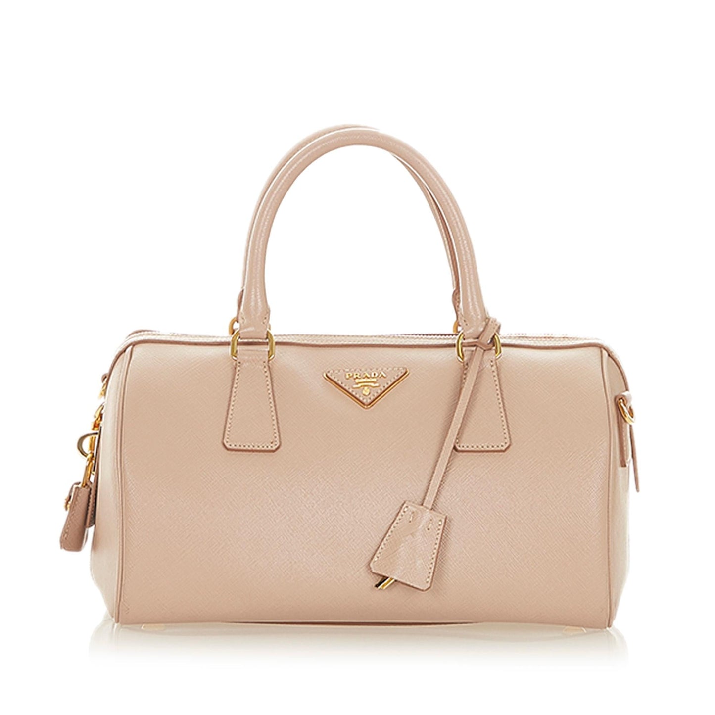 Prada Satchel Shg Leather Saffiano Satchel Bag