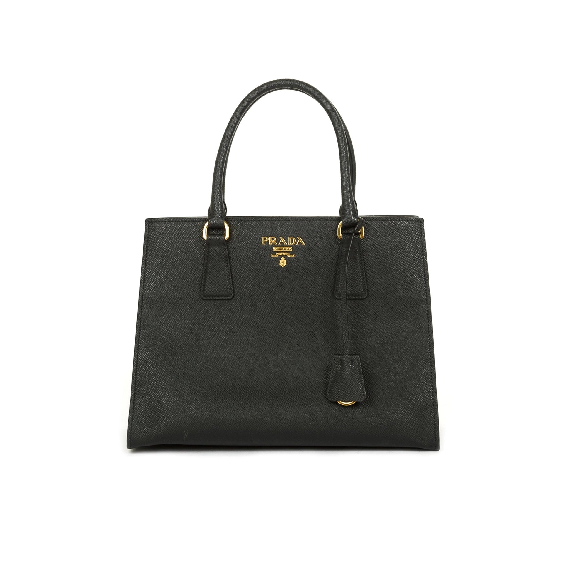 Prada Saffiano Tote Handbag Leather Tote Bag