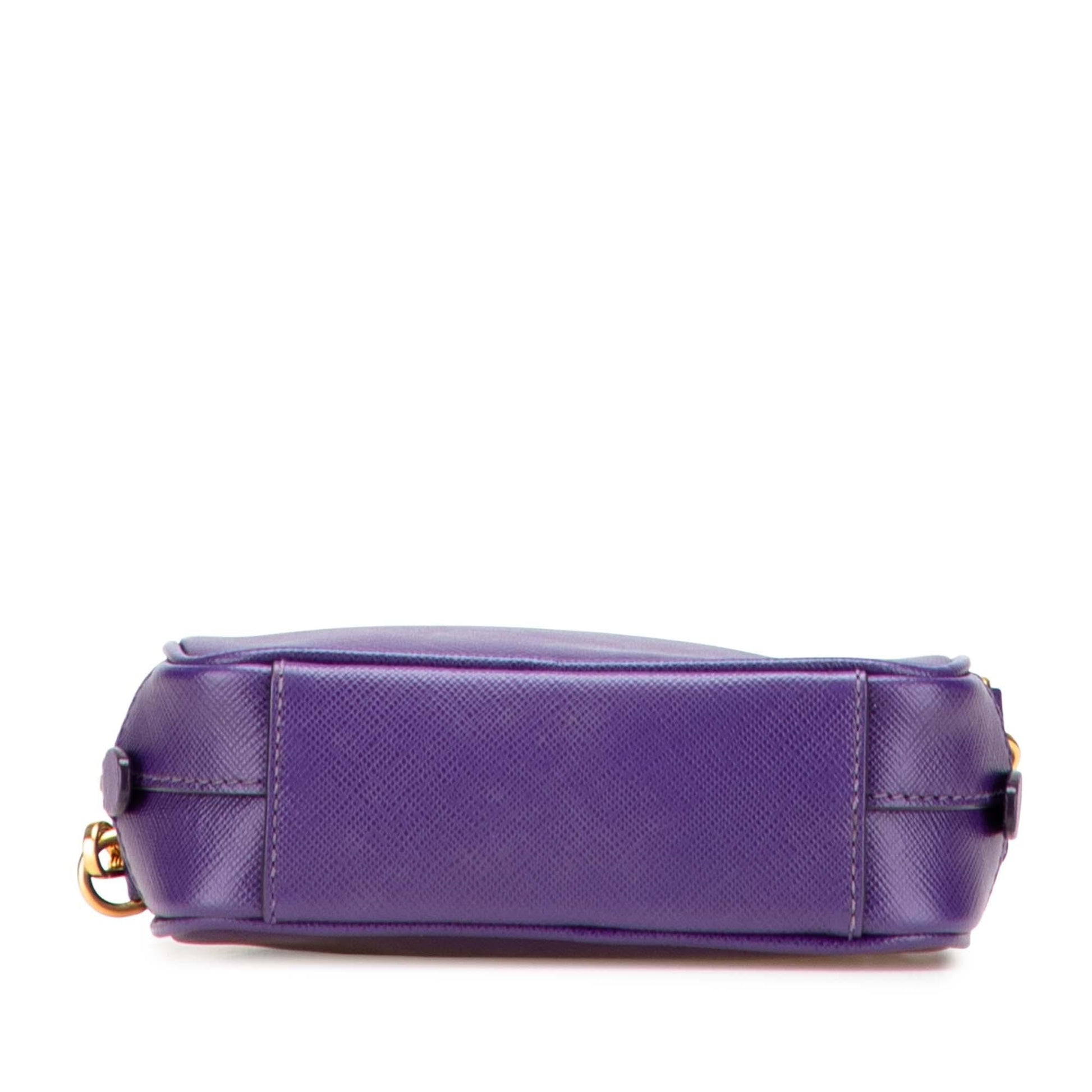 Prada Lux Camera Bag Saffiano Crossbody Bag