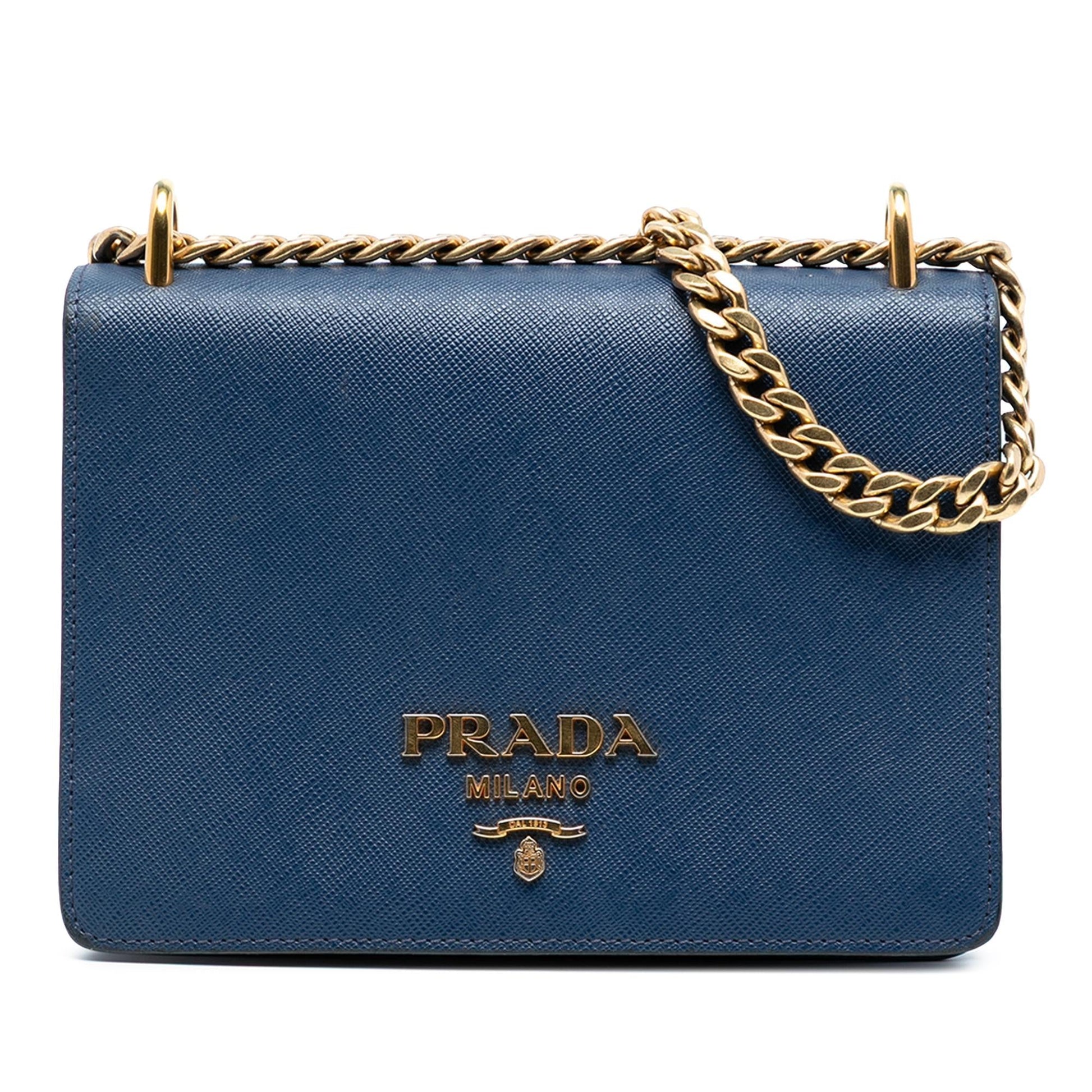 Prada Lux Crossbody Saffiano Chain Crossbody Bag Chain Crossbody 1