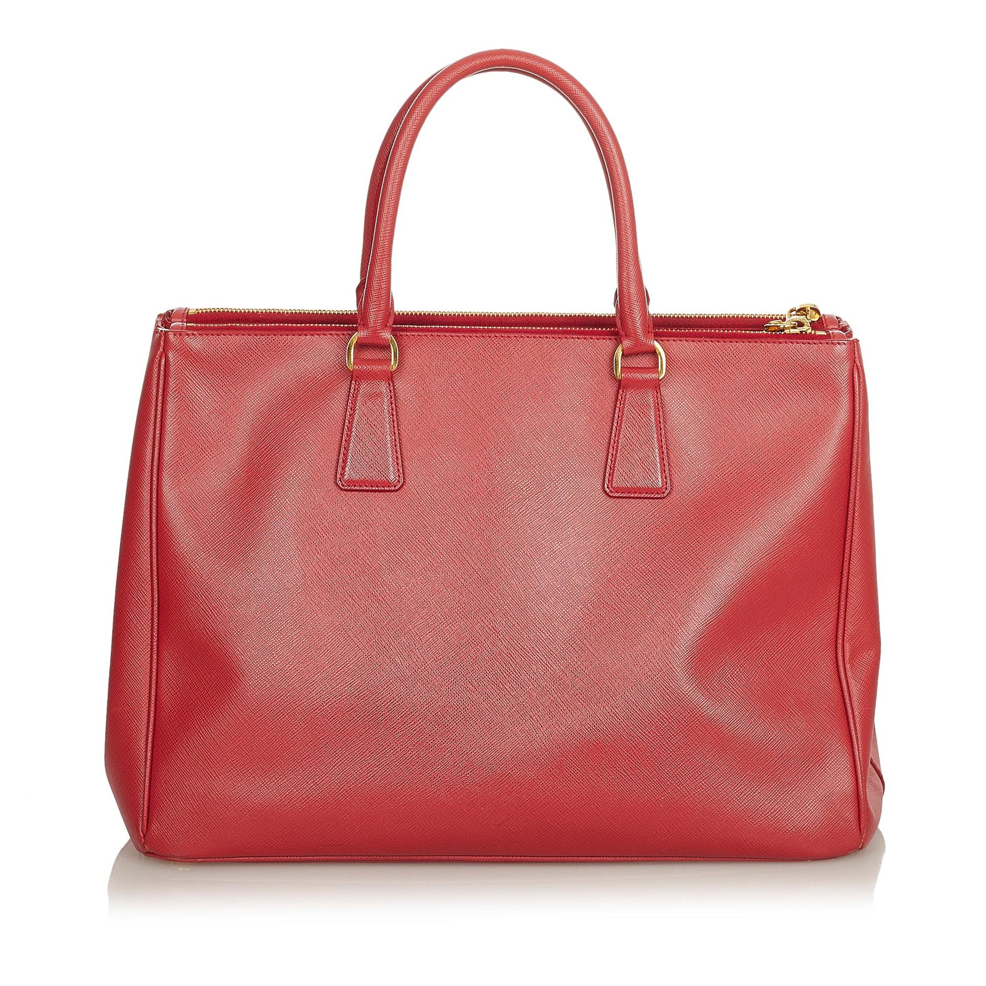 Prada Lux Double Galleria Handbag Shg Saffiano Zip Satchel Bag Handbag Shg 25411