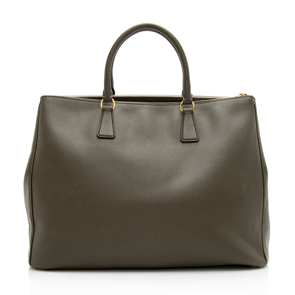 Prada Lux Double Tote Shf Saffiano Large Zip Tote Bag Tote Shf 19891