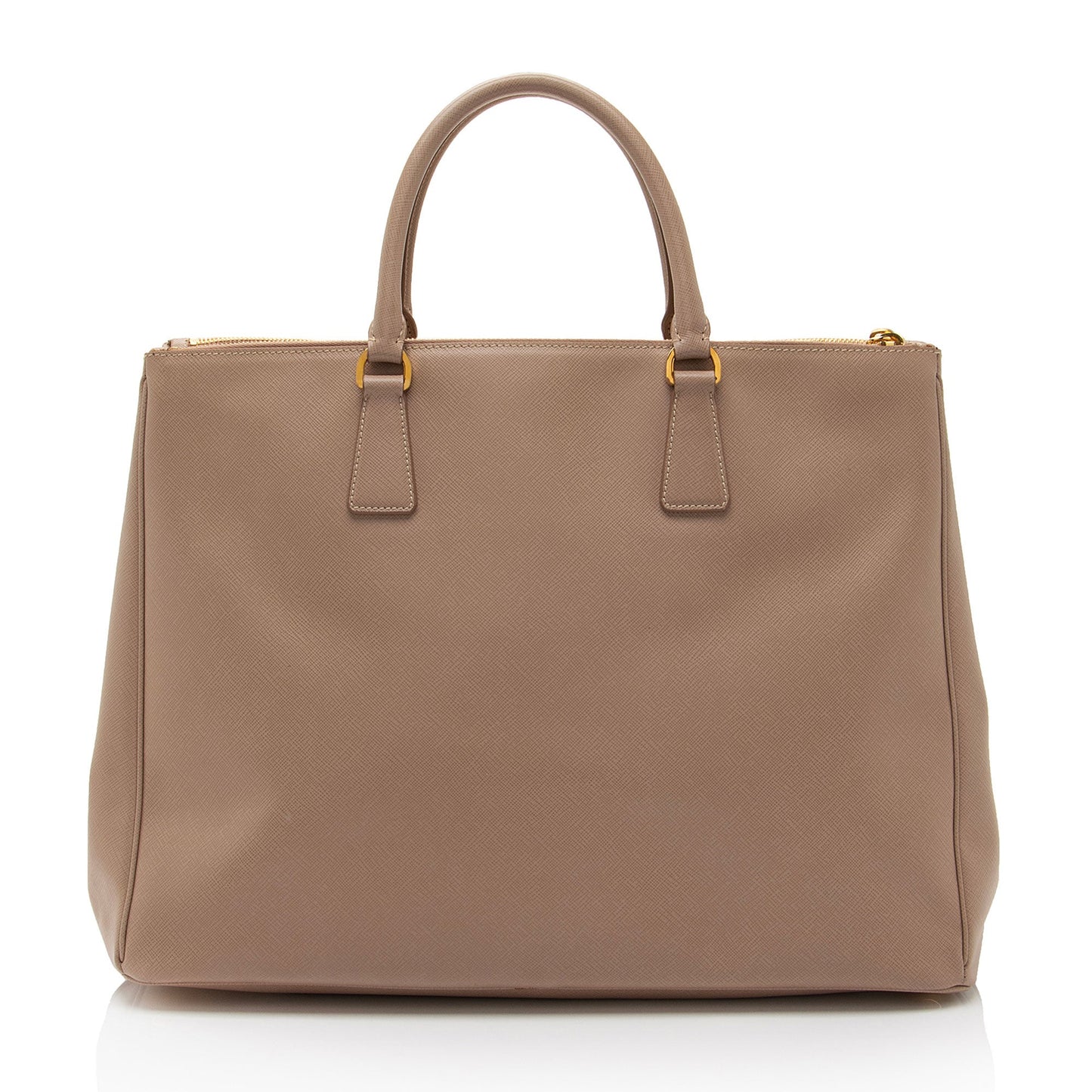 Prada Lux Double Tote Shf 0Mqq6U Saffiano Large Zip Tote Bag