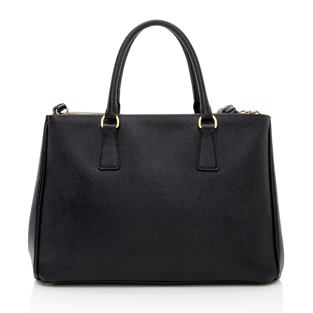 Prada Lux Double Tote Shf Saffiano Medium Zip Tote Bag Tote Shf 18148
