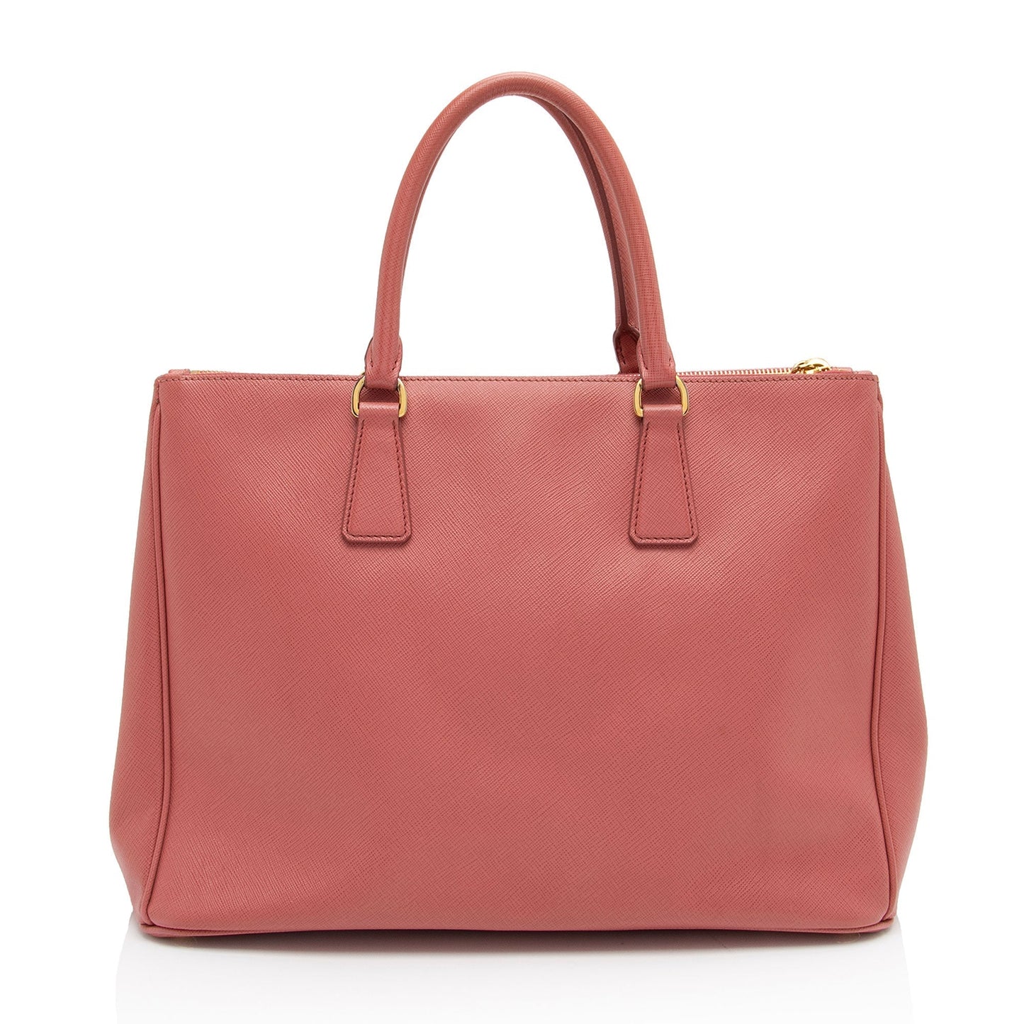 Prada Lux Double Tote Shf Xxyrbs Saffiano Medium Zip Tote Bag
