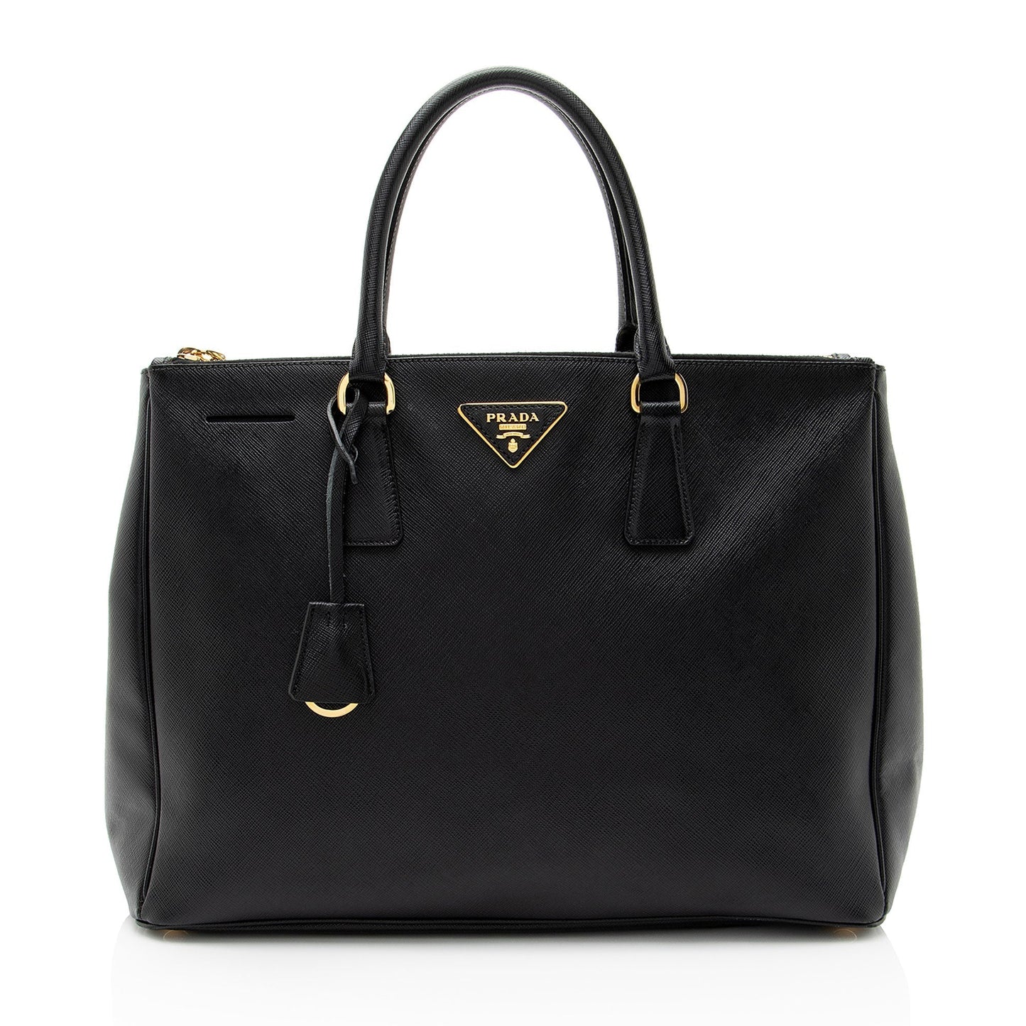 Prada Lux Double Tote Saffiano Medium Zip Tote Bag Medium Tote 2