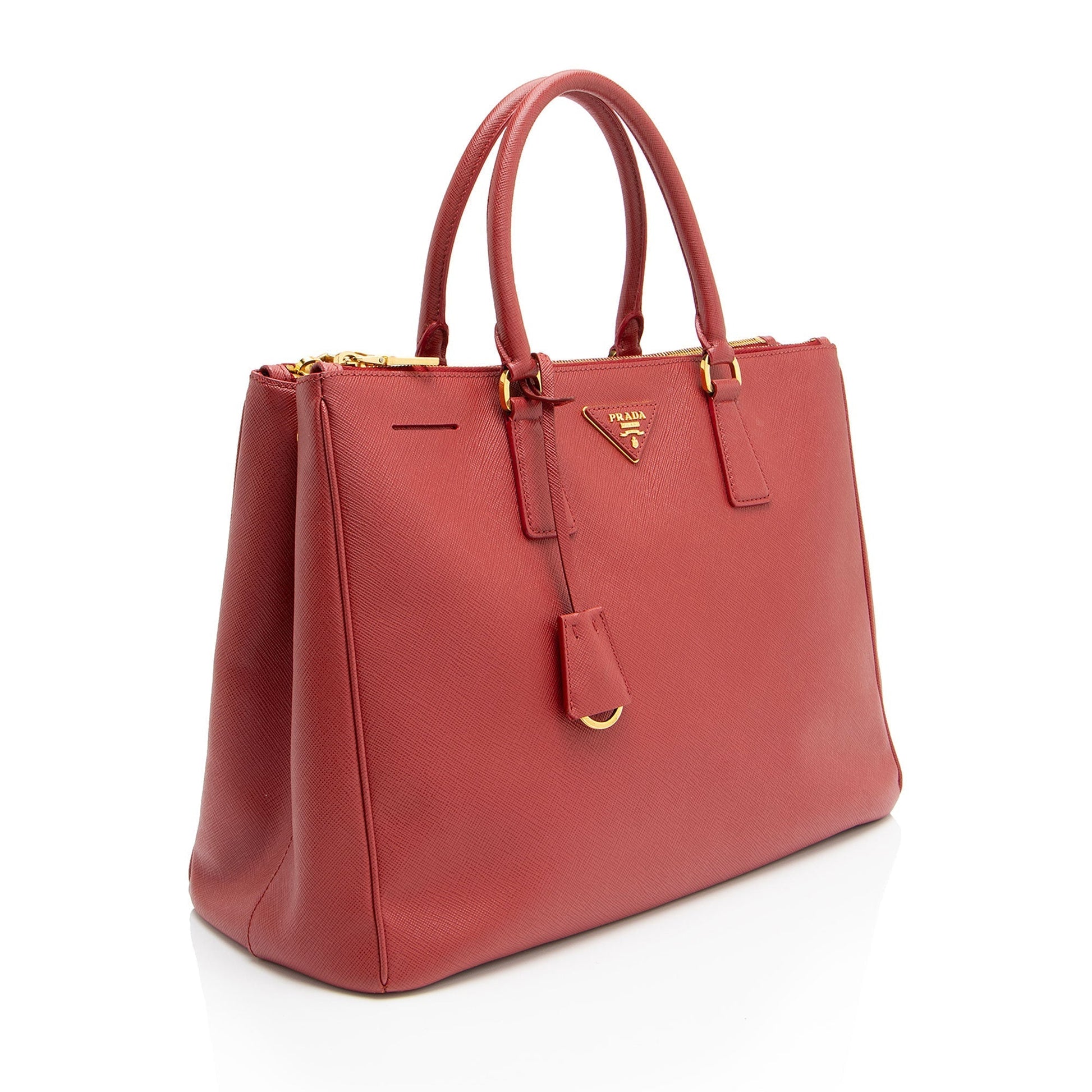 Prada Lux Double Tote Saffiano Medium Zip Tote Bag Medium Tote 3