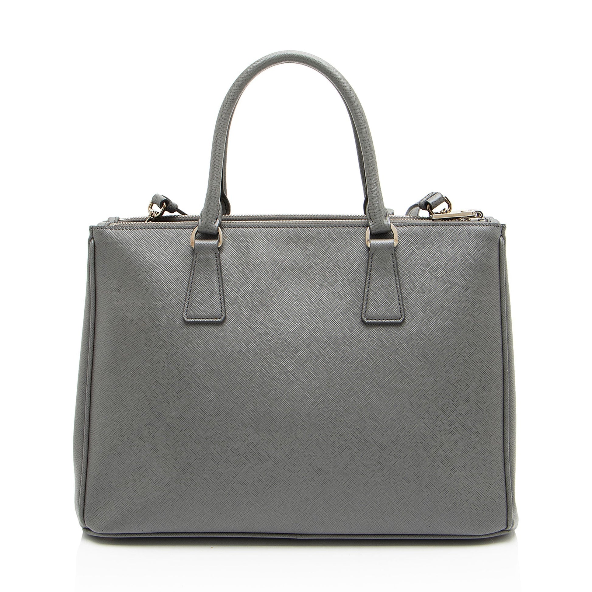 Prada Lux Double Tote Saffiano Medium Zip Tote Bag Medium Tote 4