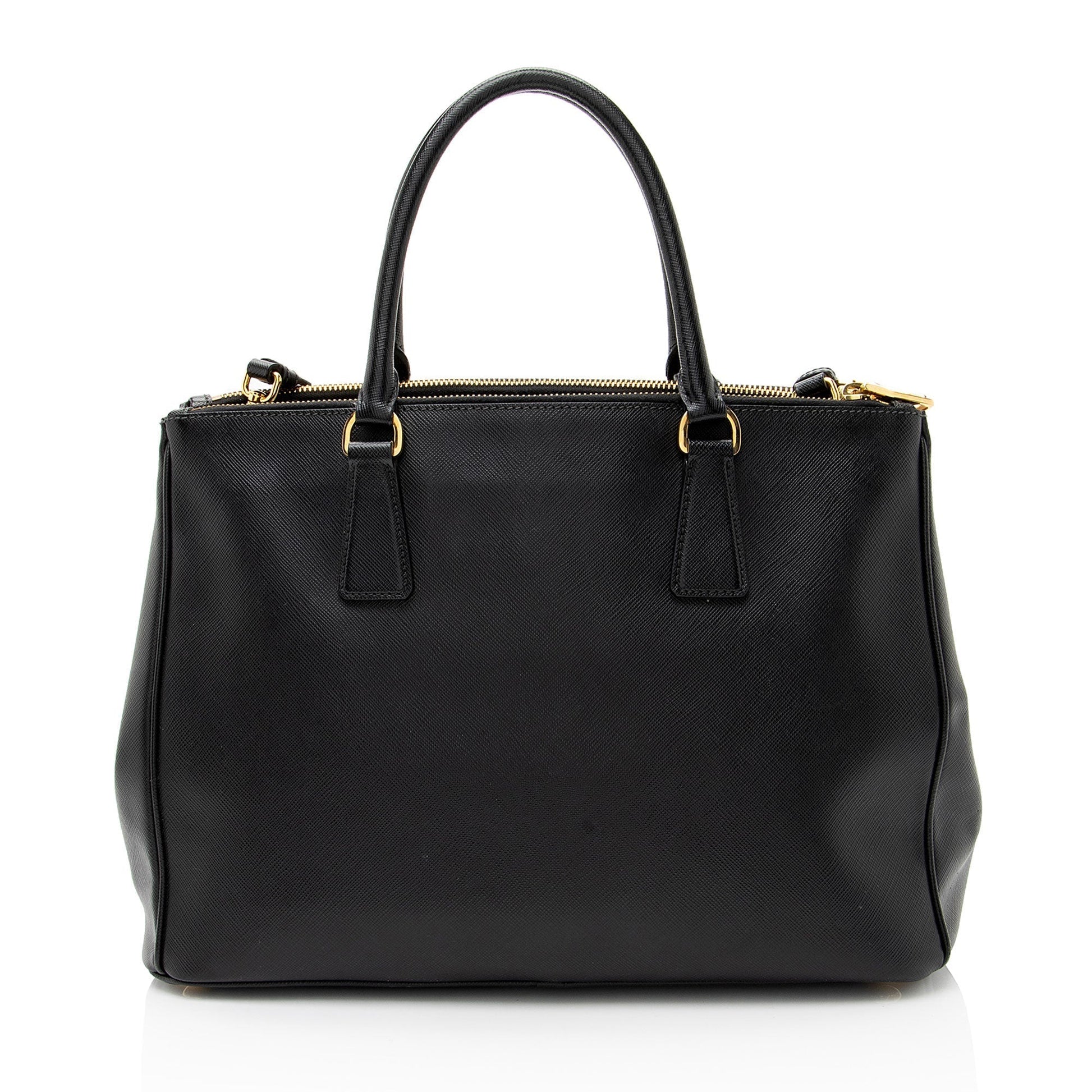 Prada Lux Double Tote Saffiano Medium Zip Tote Bag Medium Tote 5