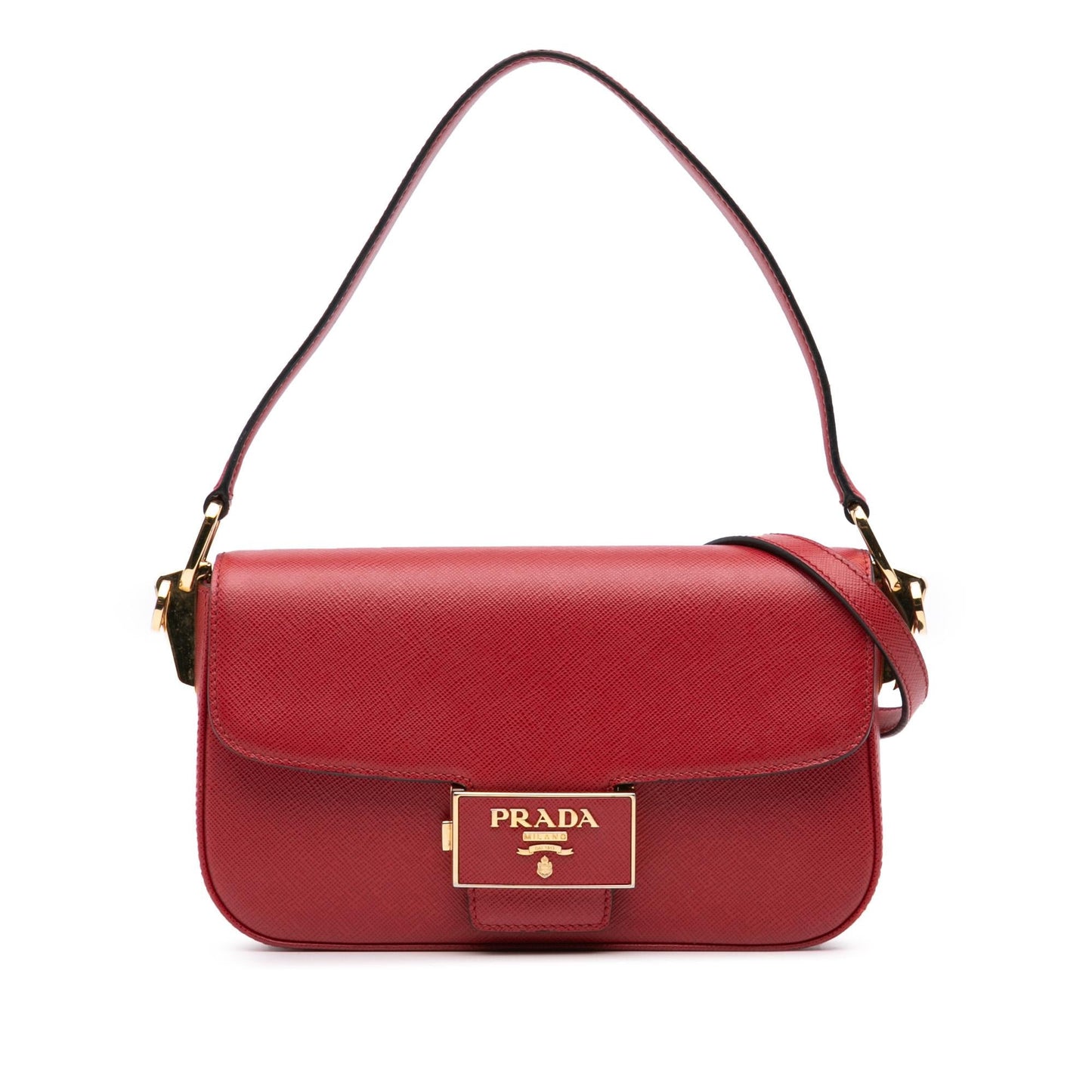 Prada Lux Embleme Satchel Saffiano Satchel Bag Embleme Satchel 1