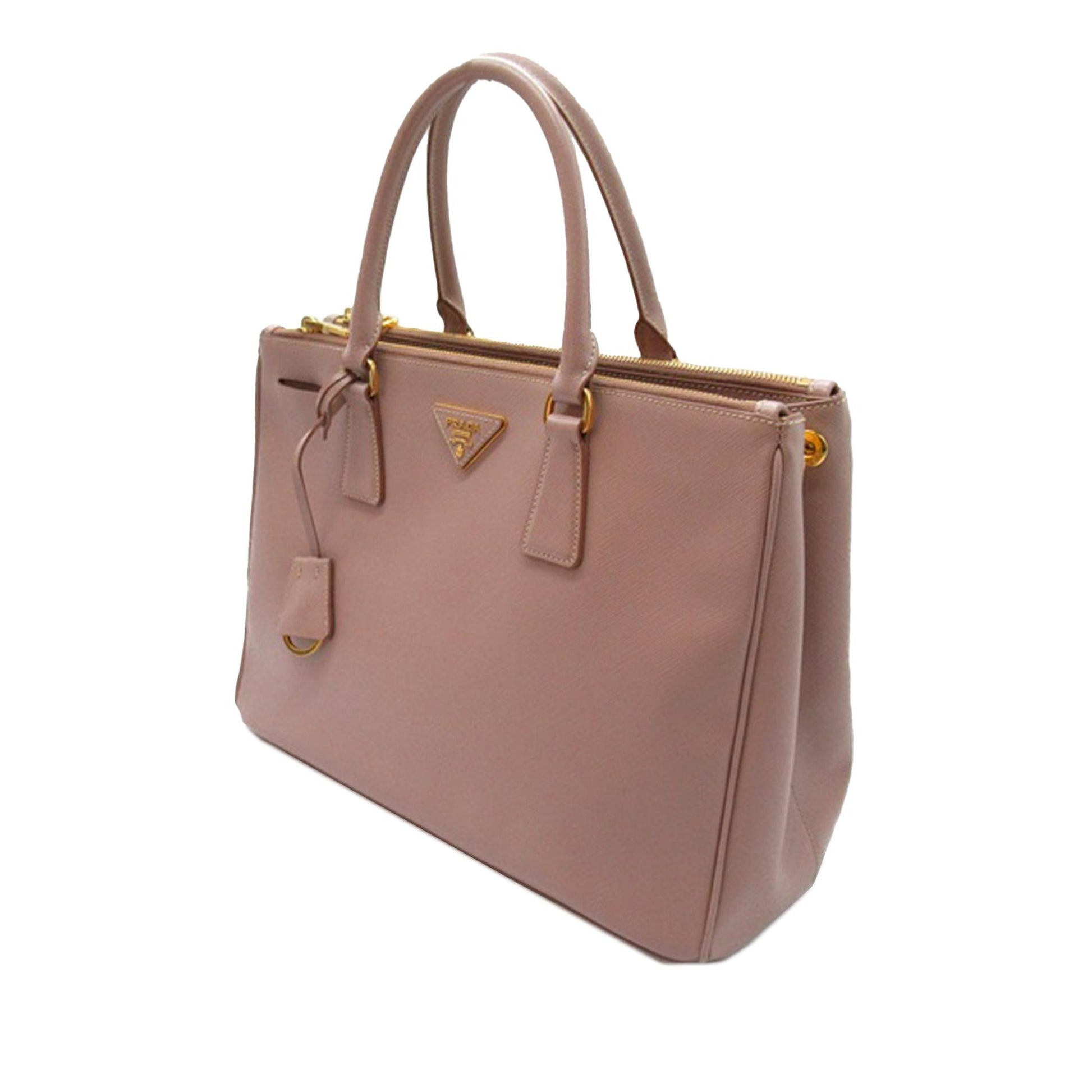 Prada Lux Galleria Double Satchel Shg Fx4Ktw Saffiano Zip Satchel Bag