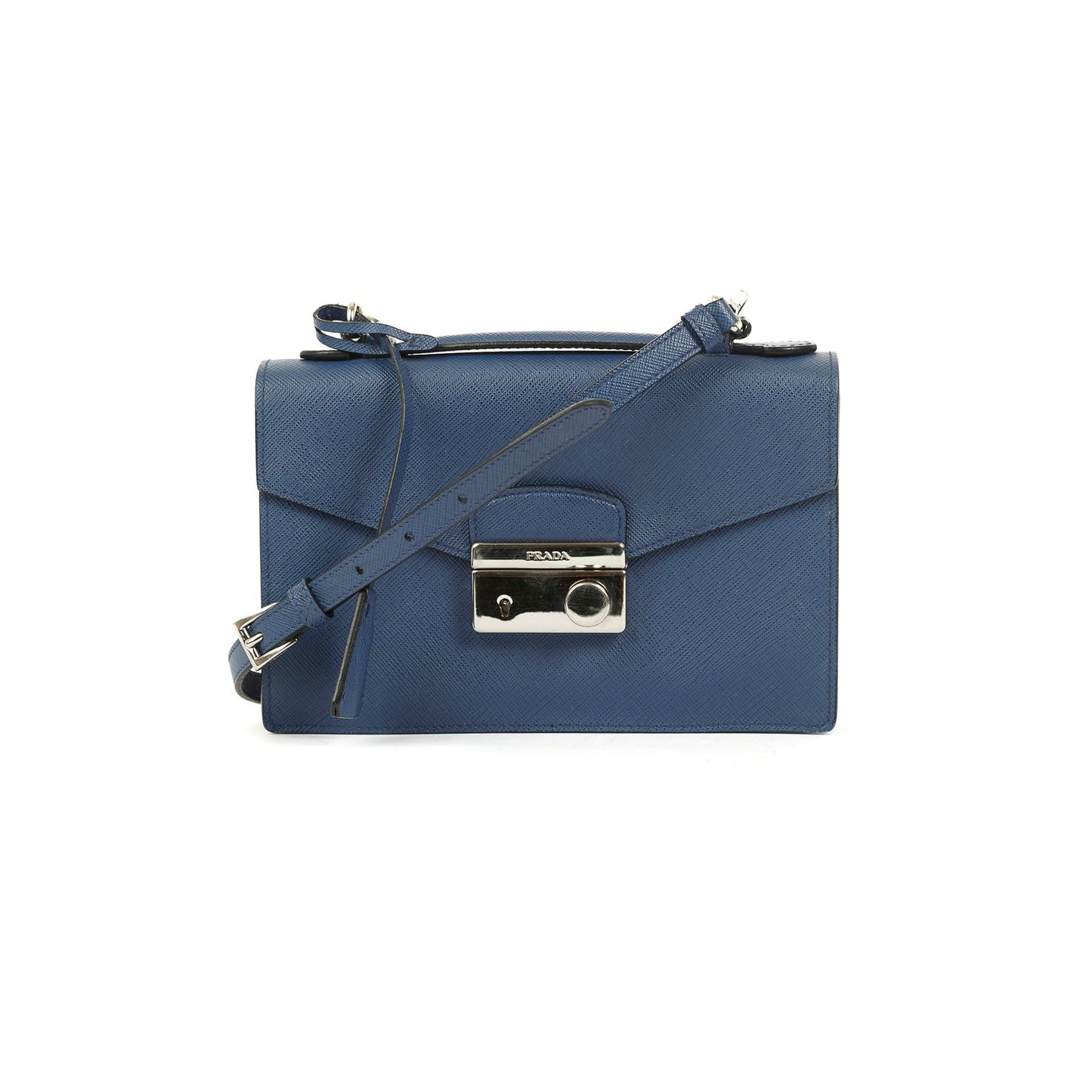 Prada Saffiano Lux Sound Crossbody Bag Mini