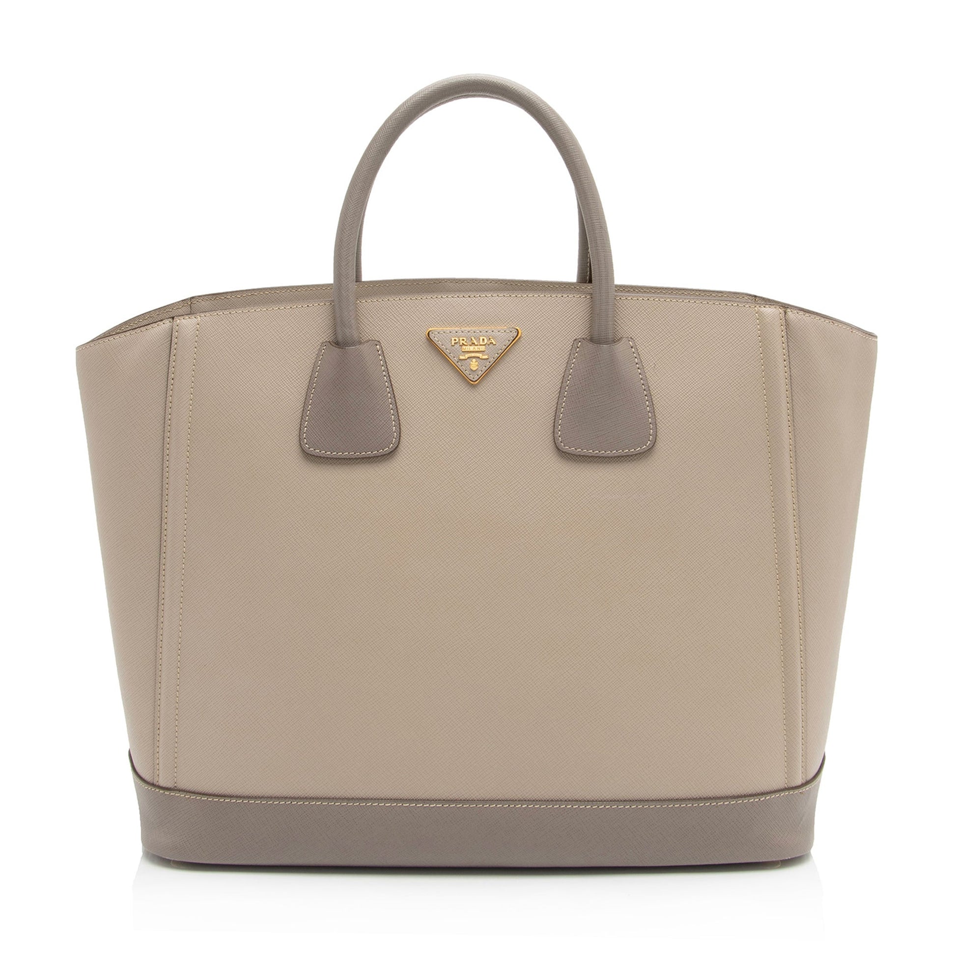 Prada Lux Open Shopping Tote Saffiano Tote Bag