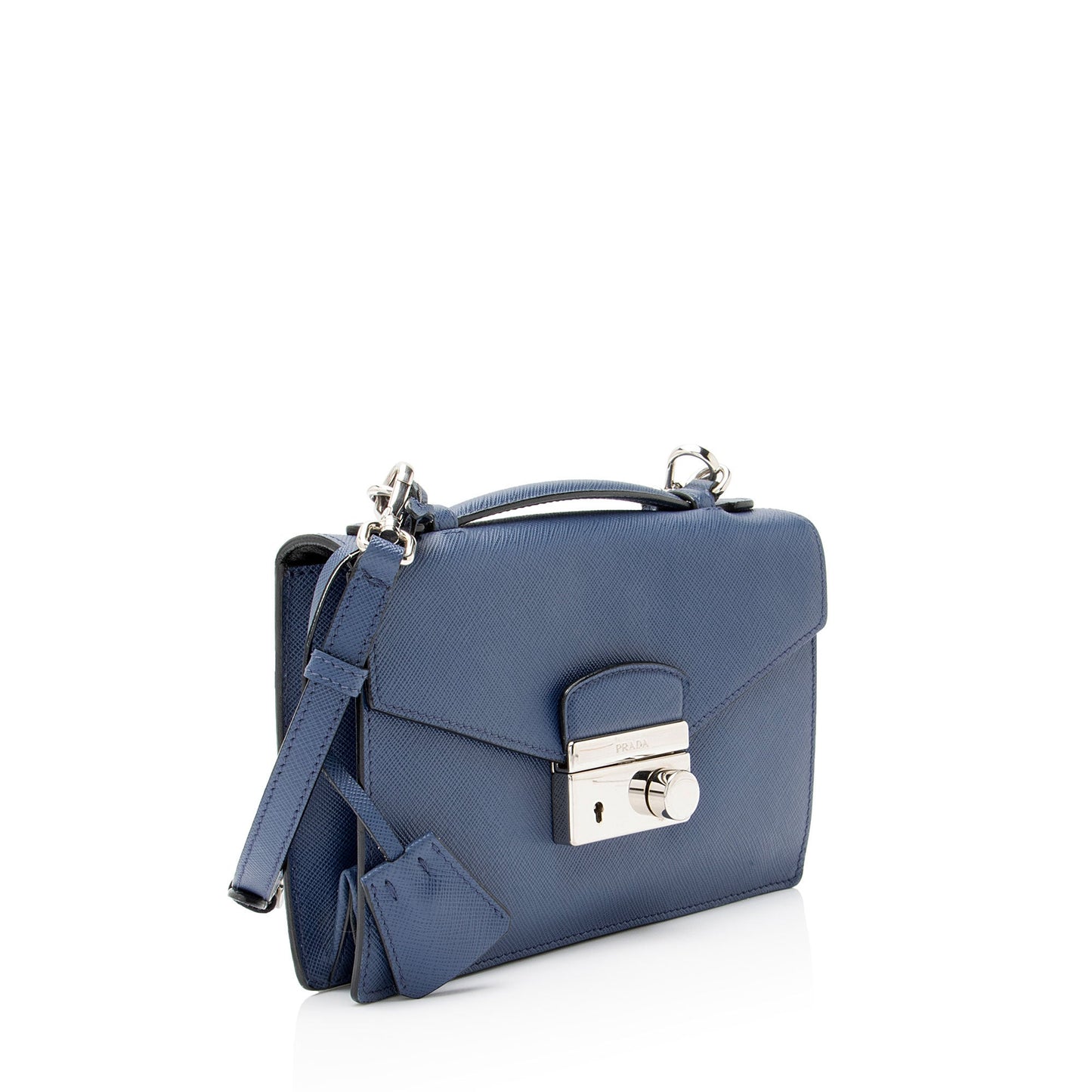 Prada Lux Sound Crossbody Saffiano Mini Crossbody Bag