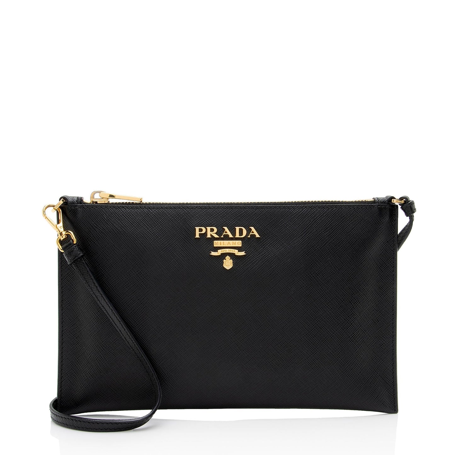 Prada Pochette Shf Qukfn3 Handbag Saffiano Travel Bag