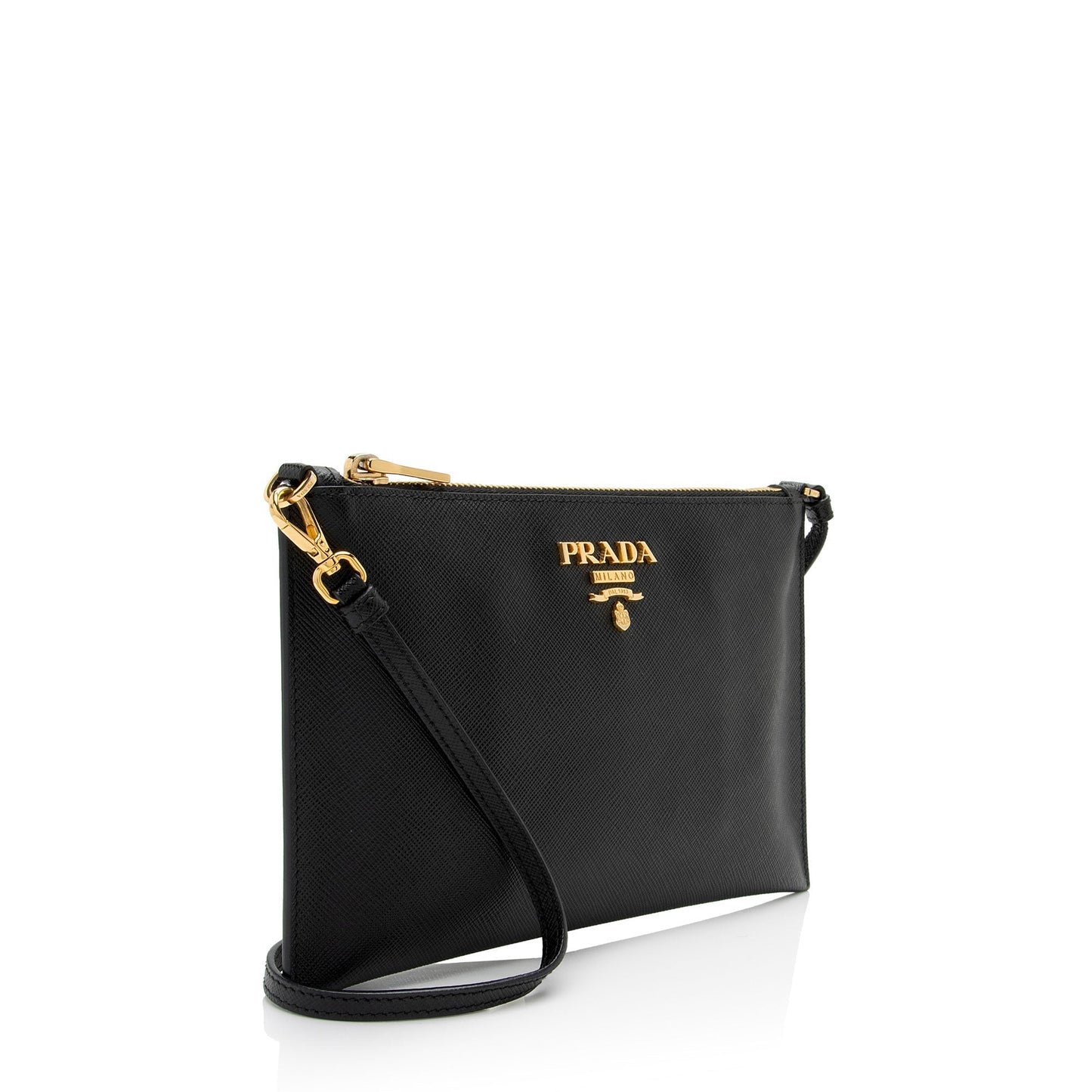 Prada Pochette Shf Qukfn3 Handbag Saffiano Travel Bag