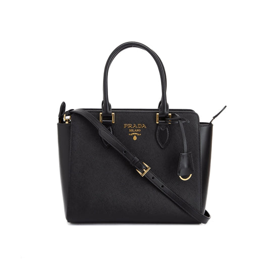 Prada Saffiano Soft Calf Tote Handbag Leather Tote Bag