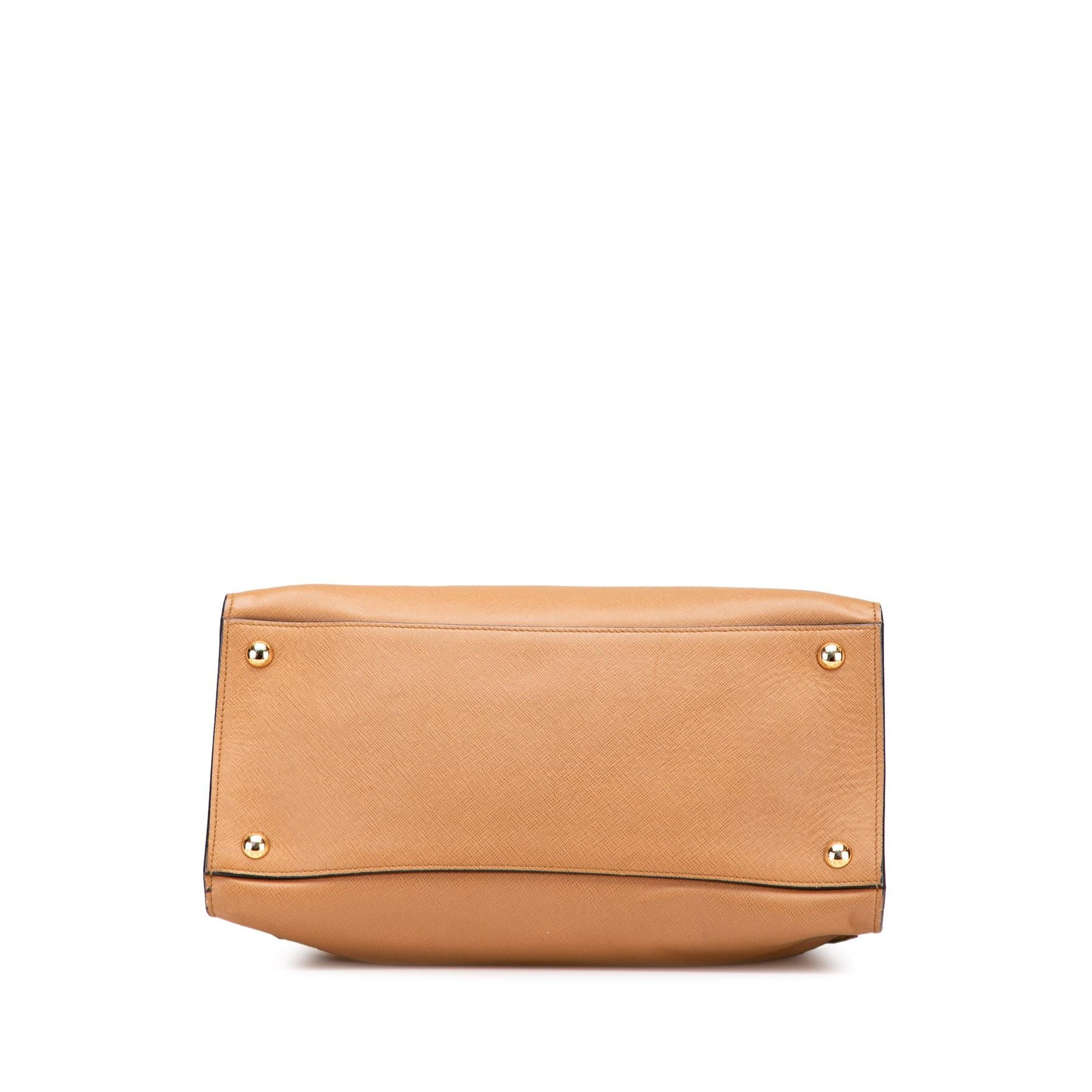 Prada Soft Triple Pocket Satchel Saffiano Satchel Bag Pocket Satchel 1