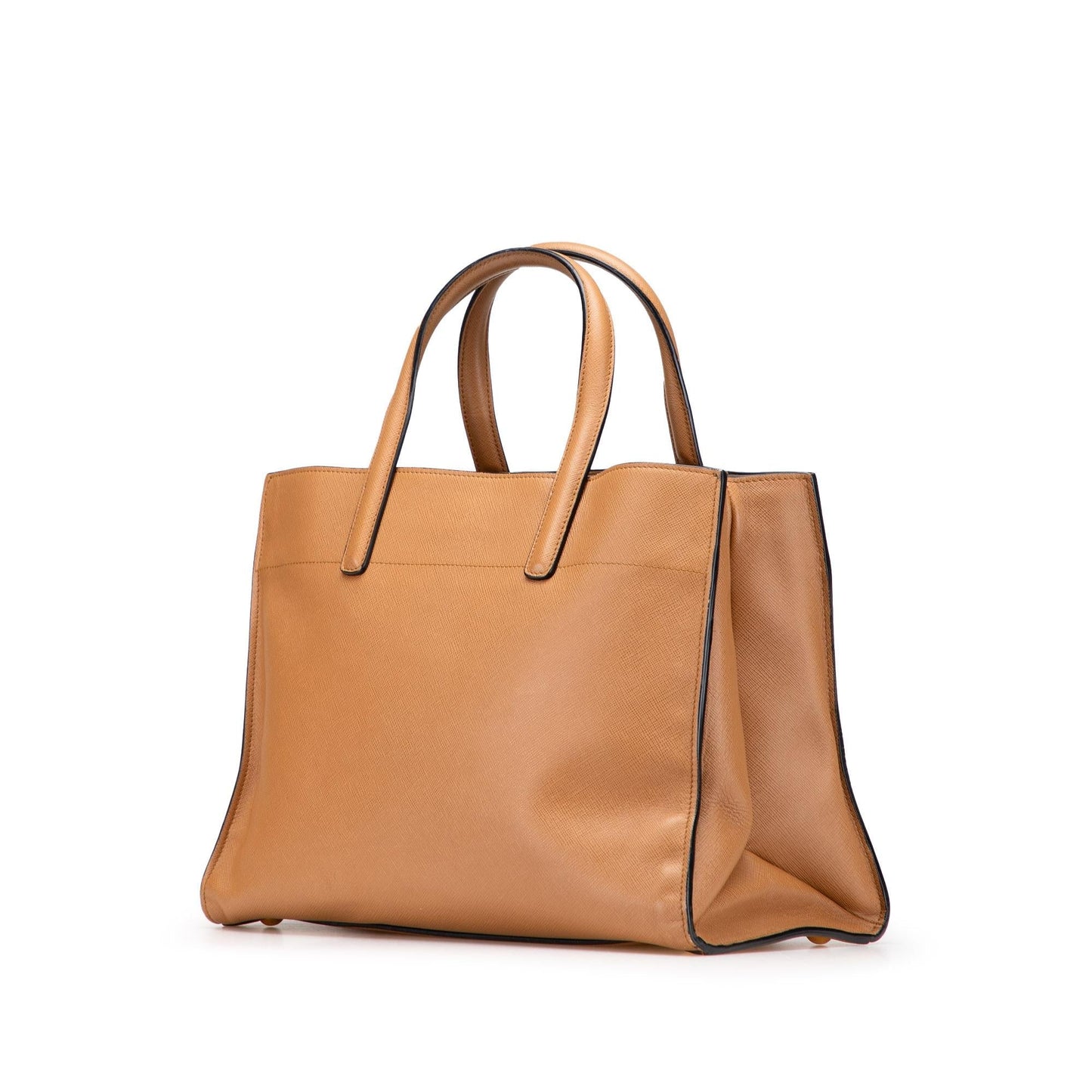 Prada Soft Triple Pocket Satchel Saffiano Satchel Bag Pocket Satchel 1