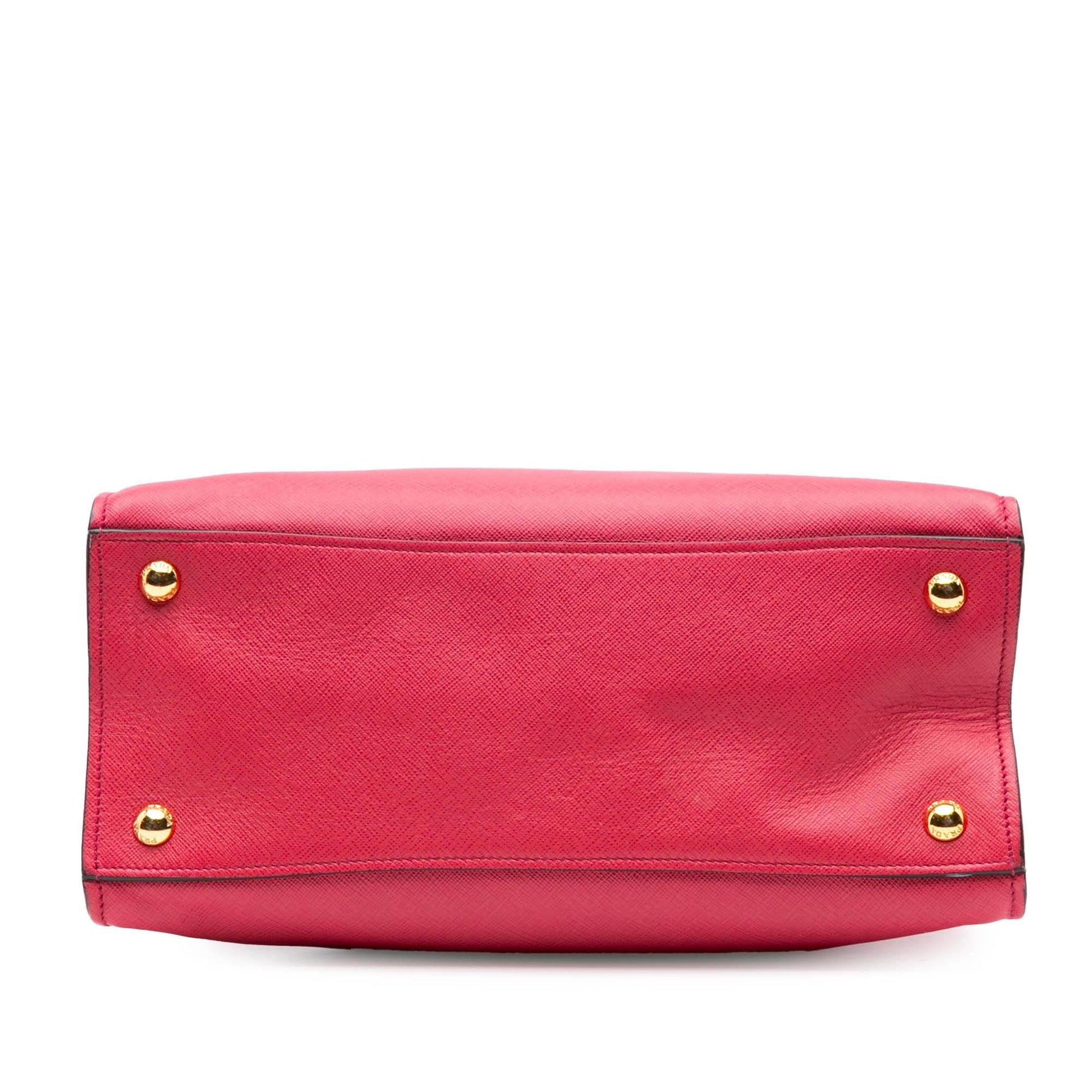 Prada Soft Triple Pocket Tote Saffiano Tote Bag Pocket Tote 2