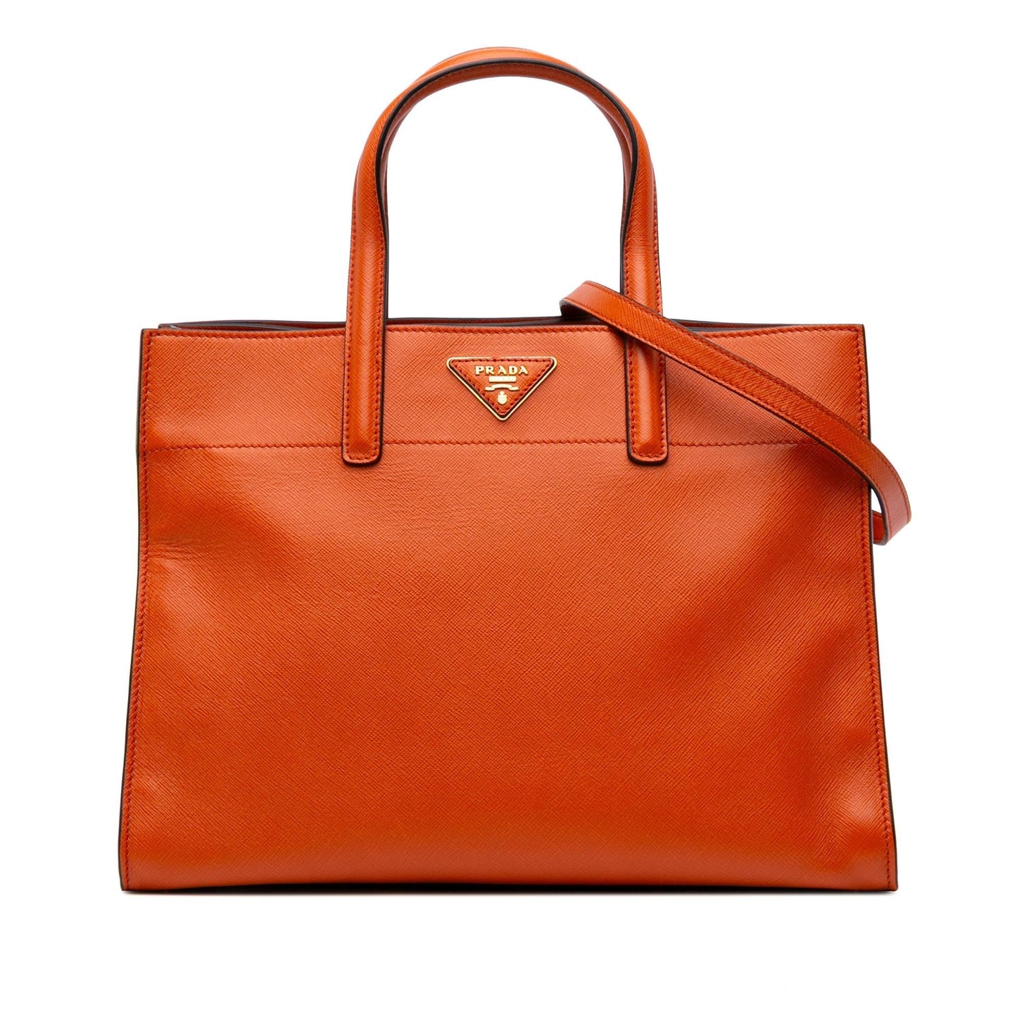 Prada Soft Triple Pocket Tote Saffiano Tote Bag Pocket Tote 3