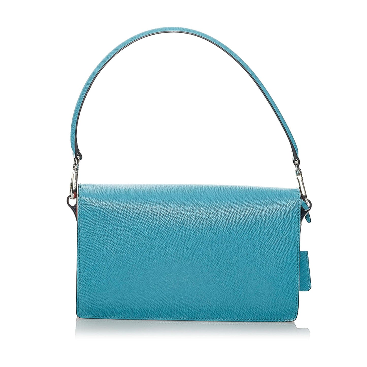 Prada Sound Lock Satchel Shg Saffiano Satchel Bag