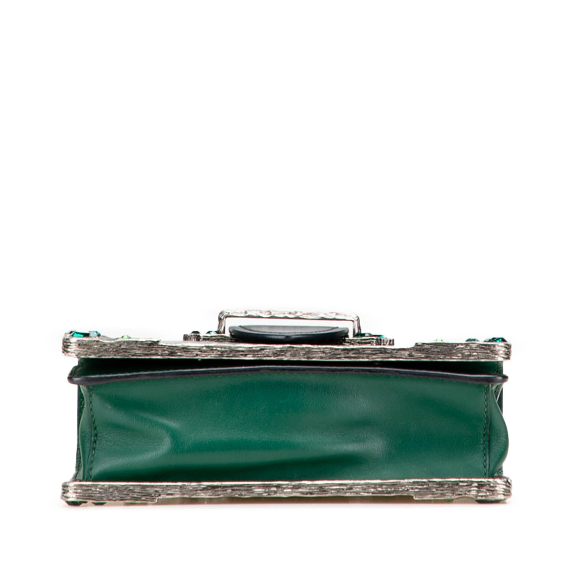 Prada Trimmed City Calf Crystal Cahier Crossbody Saffiano Crossbody Bag Cahier Crossbody 1