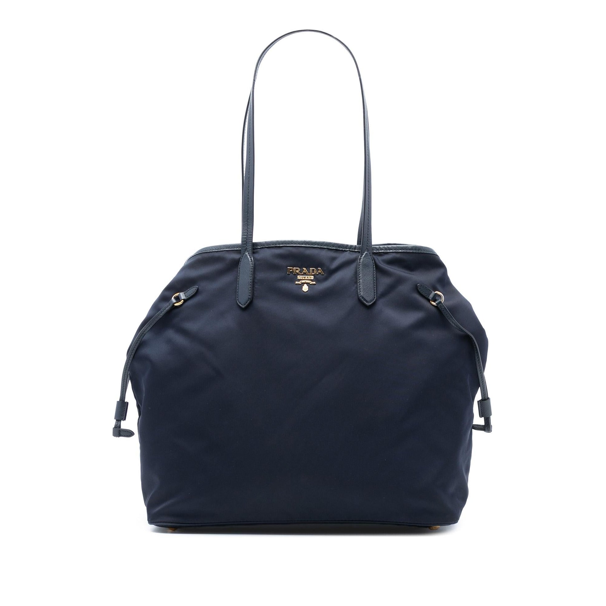 Prada Trimmed Tessuto Open Convertible Tote Saffiano Tote Bag Convertible Tote 1