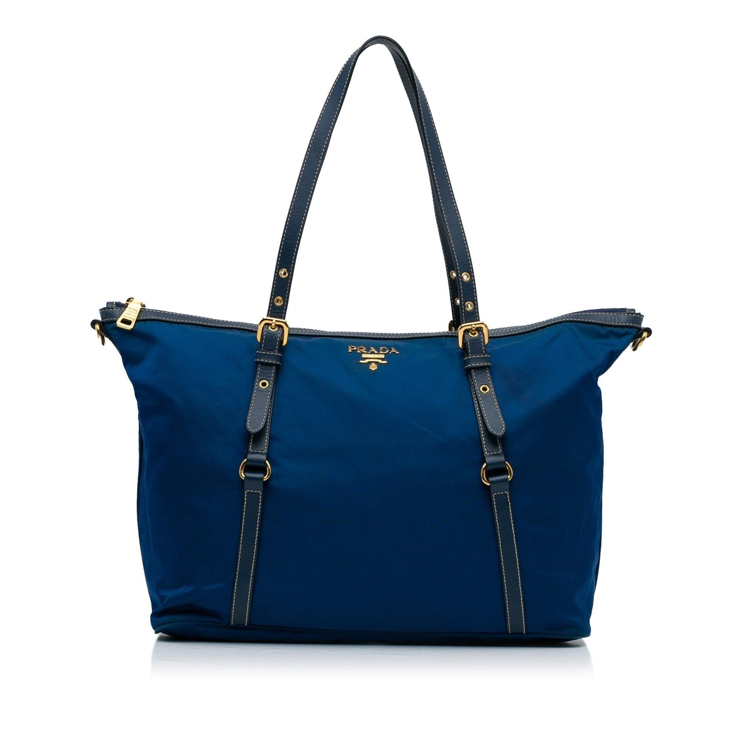 Prada Trimmed Tessuto Satchel Shg Atcbbp Saffiano Satchel Bag