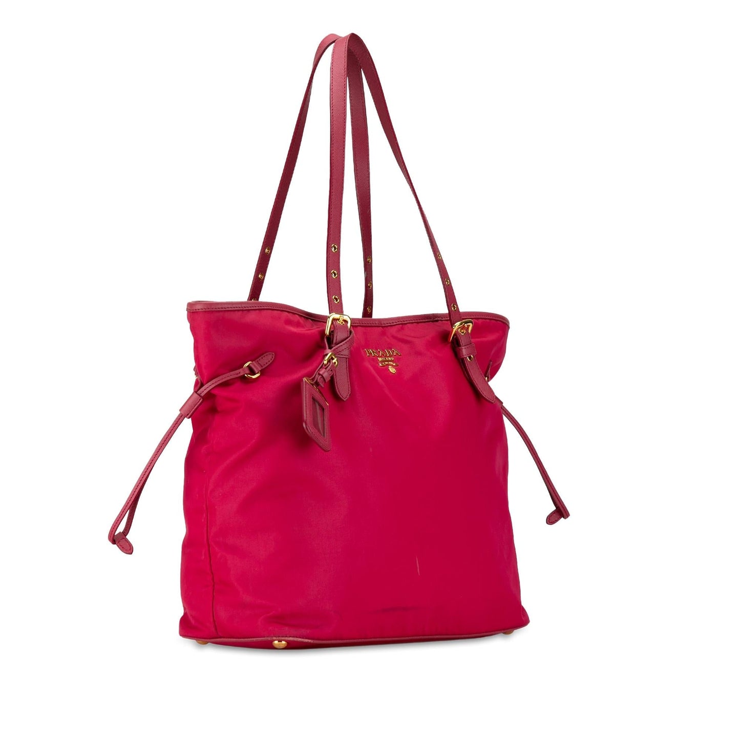 Prada Trimmed Tessuto Tote Shg 69Obrg Saffiano Tote Bag