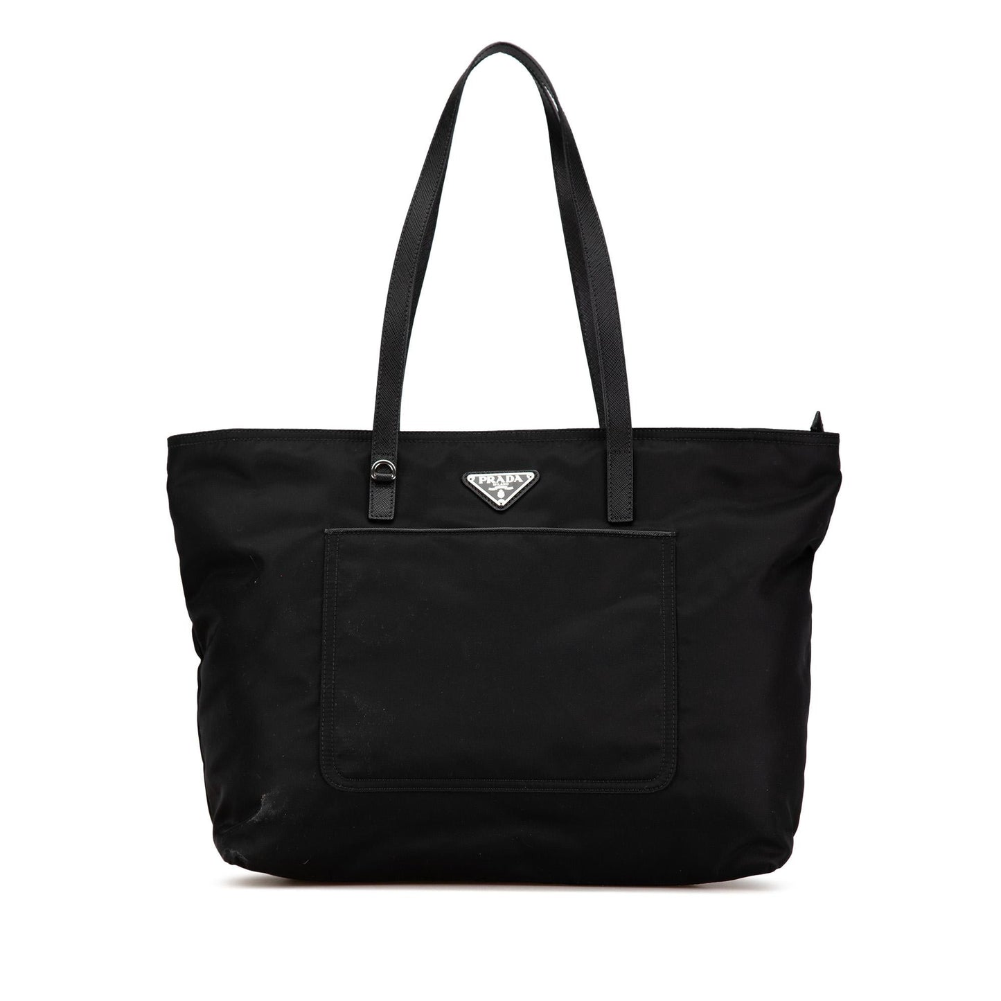 Prada Trimmed Tessuto Tote Shg T6Tqag Saffiano Tote Bag