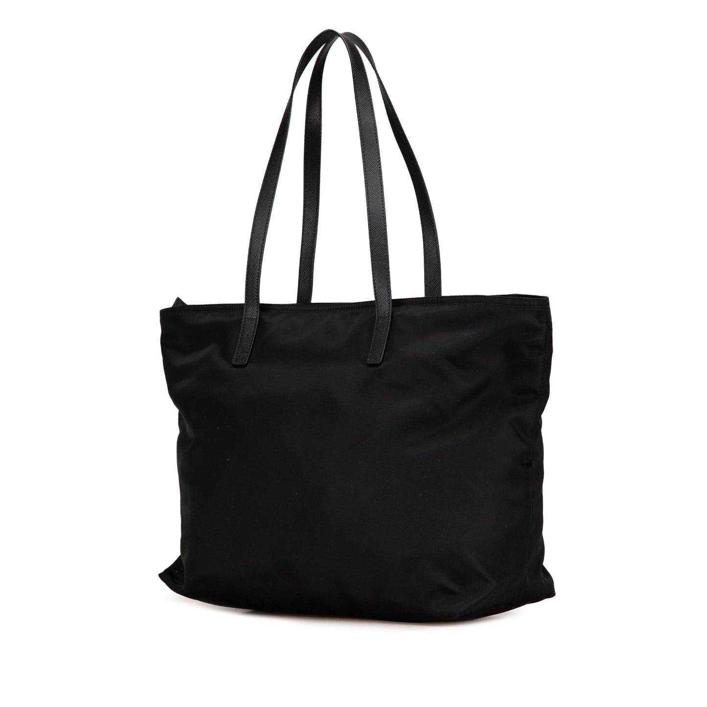 Prada Trimmed Tessuto Tote Shg T6Tqag Saffiano Tote Bag