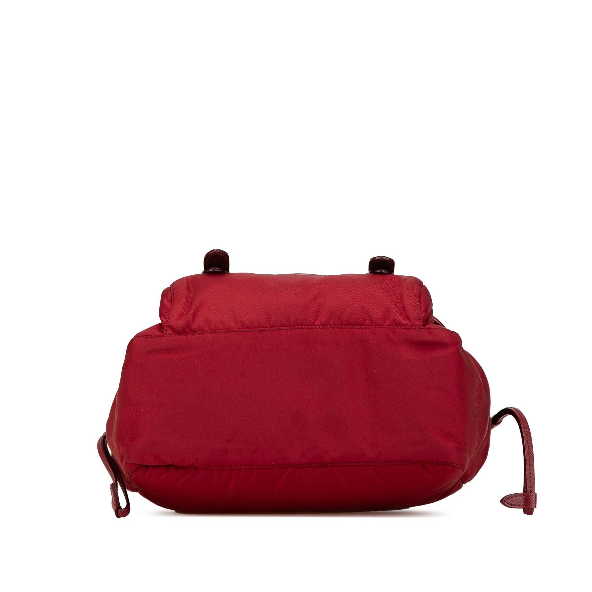 Prada Trimmed Tessuto Double Buckle Messenger Bag Saffiano Zip Crossbody Bag