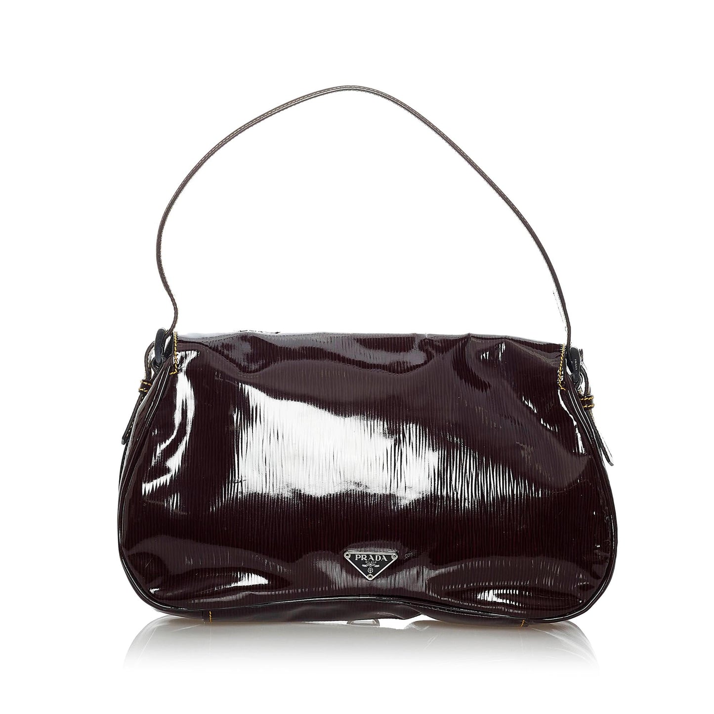Prada Vernice Shoulder Bag Shg Saffiano