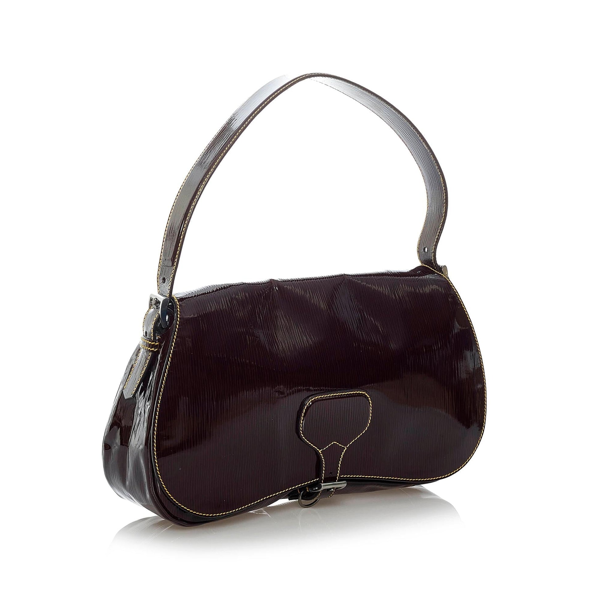 Prada Vernice Shoulder Bag Shg Saffiano