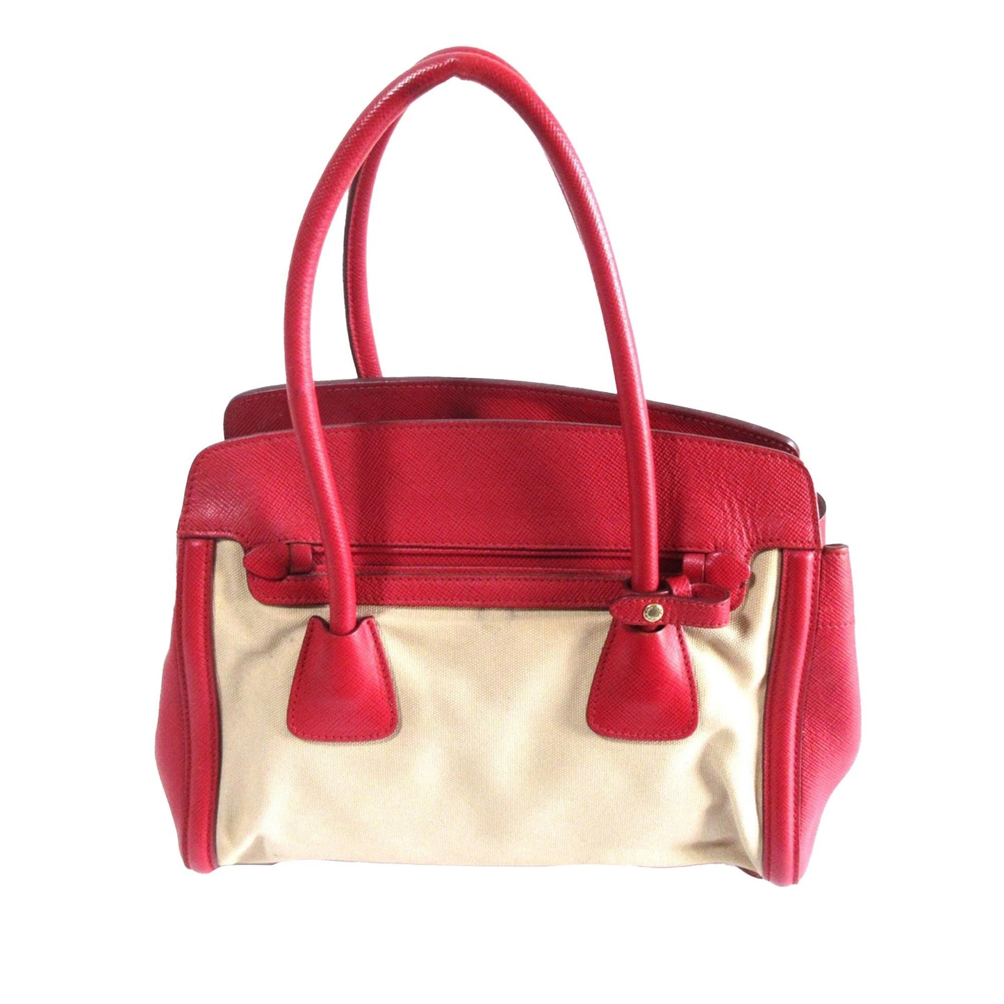 Prada And Frame Satchel Shg Iz18Wn Canvas Saffiano Satchel Bag