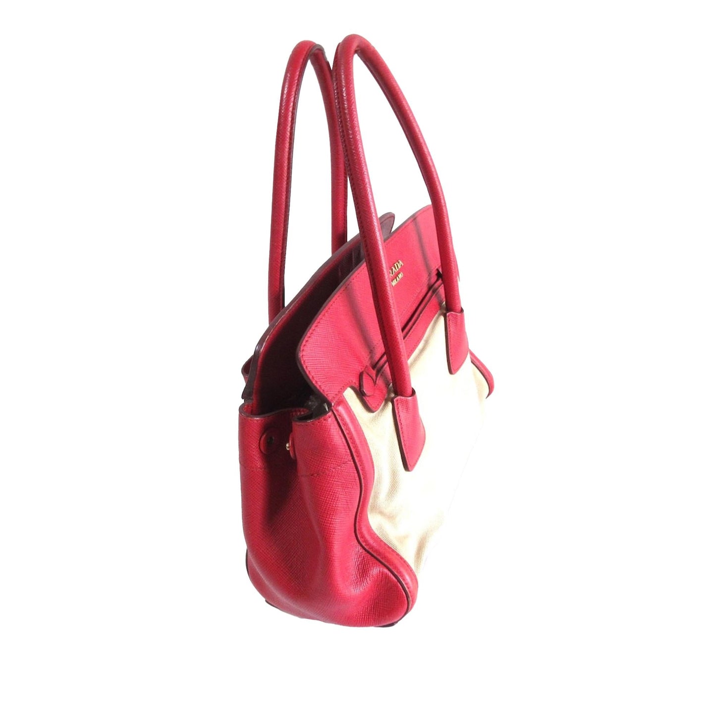 Prada And Frame Satchel Shg Iz18Wn Canvas Saffiano Satchel Bag