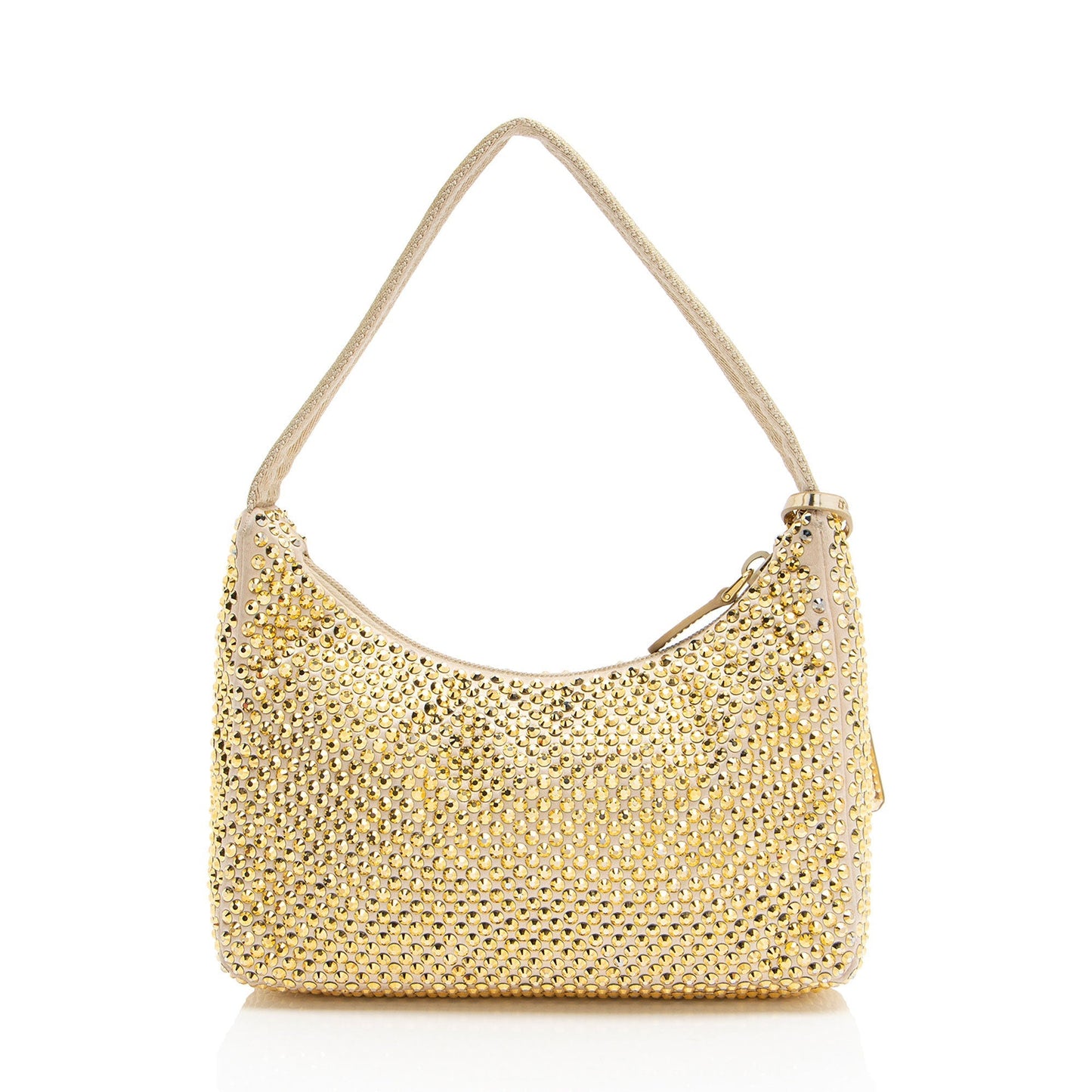 Prada Crystal Re Edition Bag Satin Mini Shoulder Bag