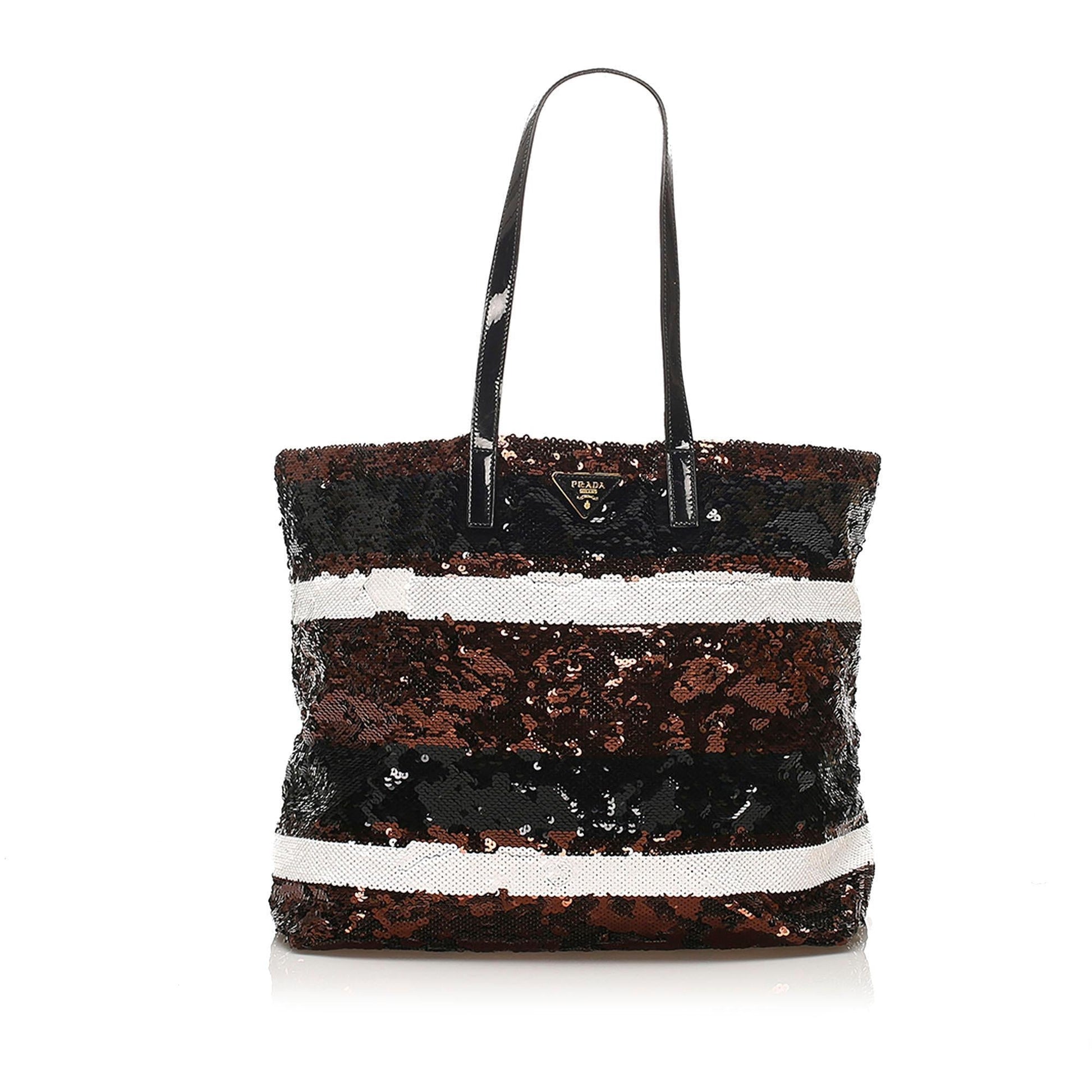Prada Sequined Tote Bag